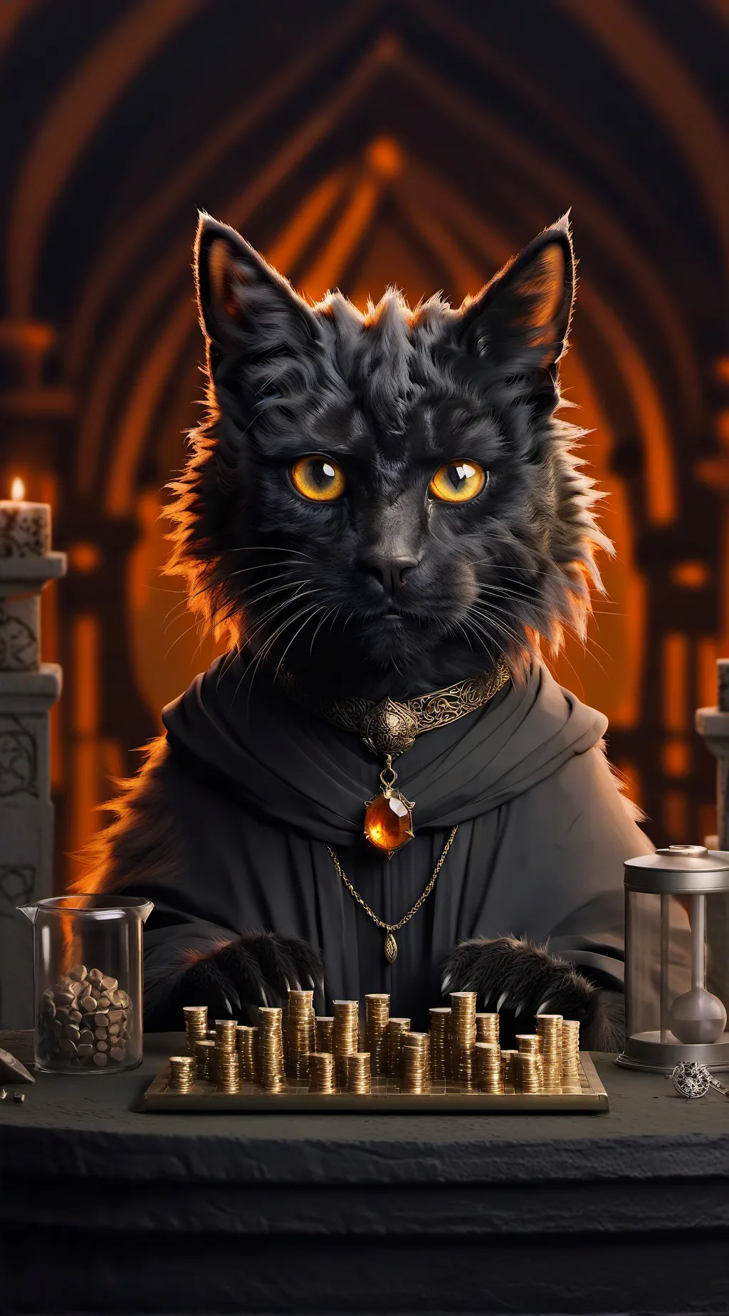 ai character: chess player background