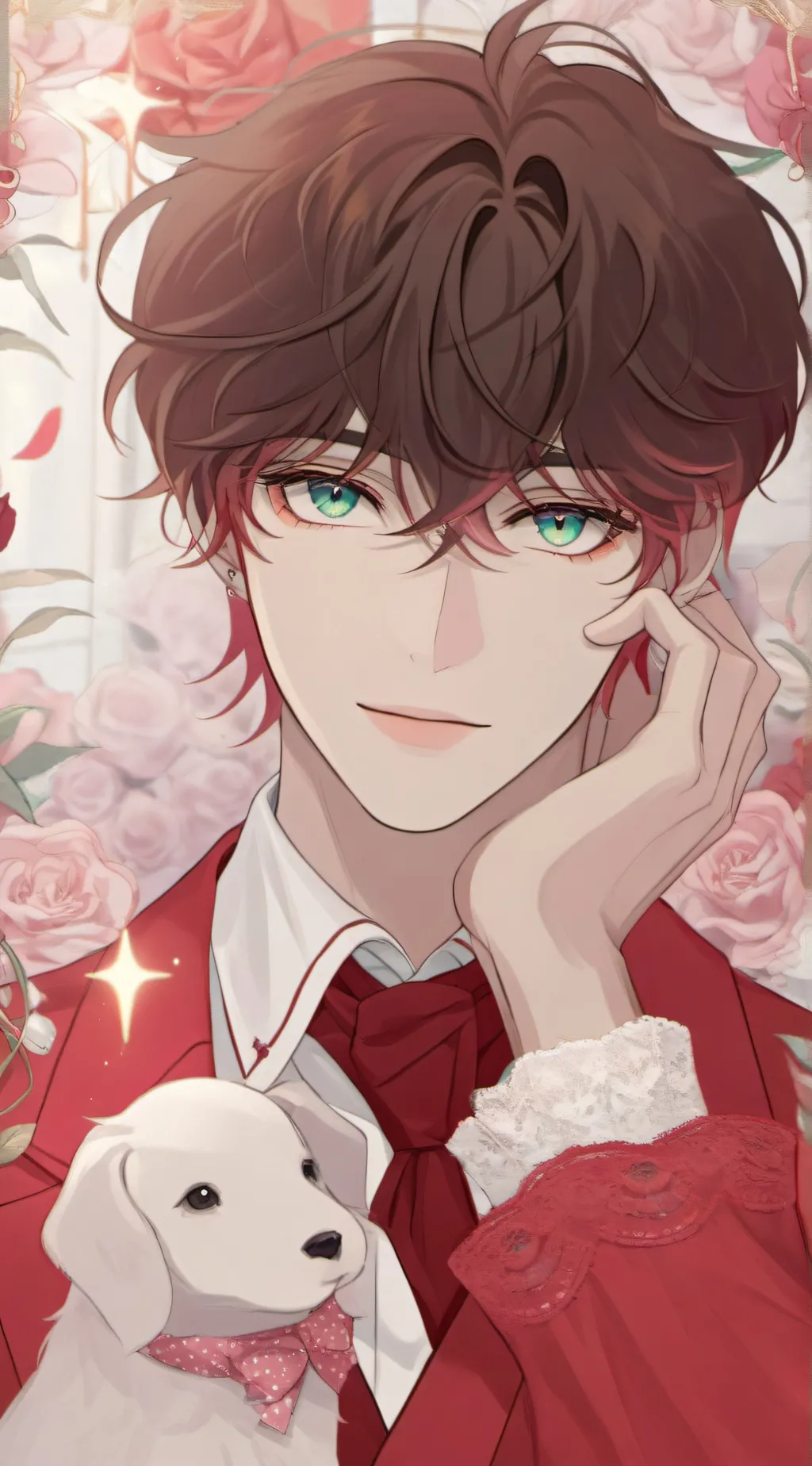 ai character: i-i idk background