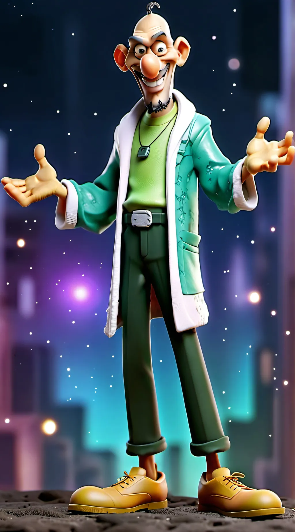 ai character: Florida Final Boss background