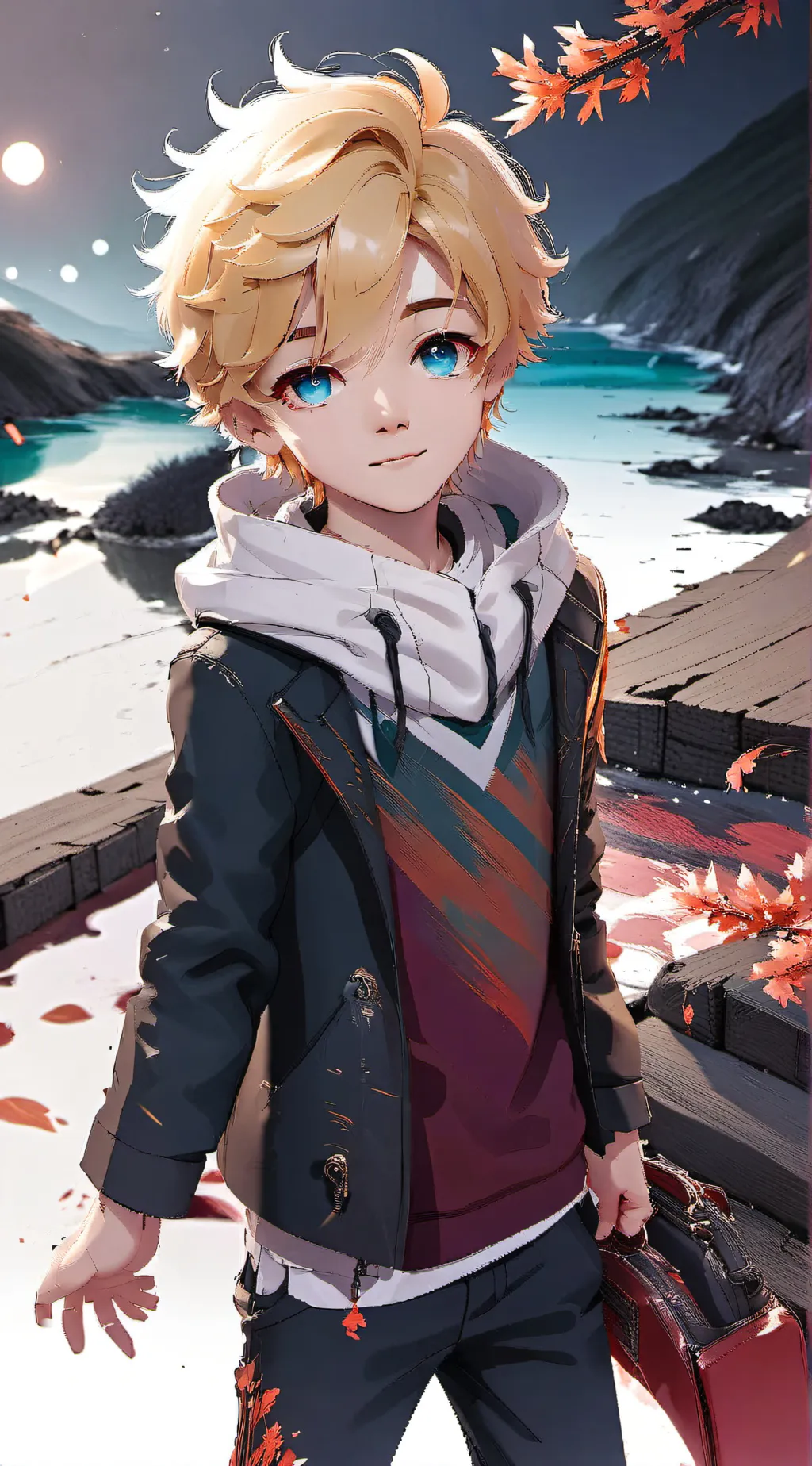 ai character: Oscar  background