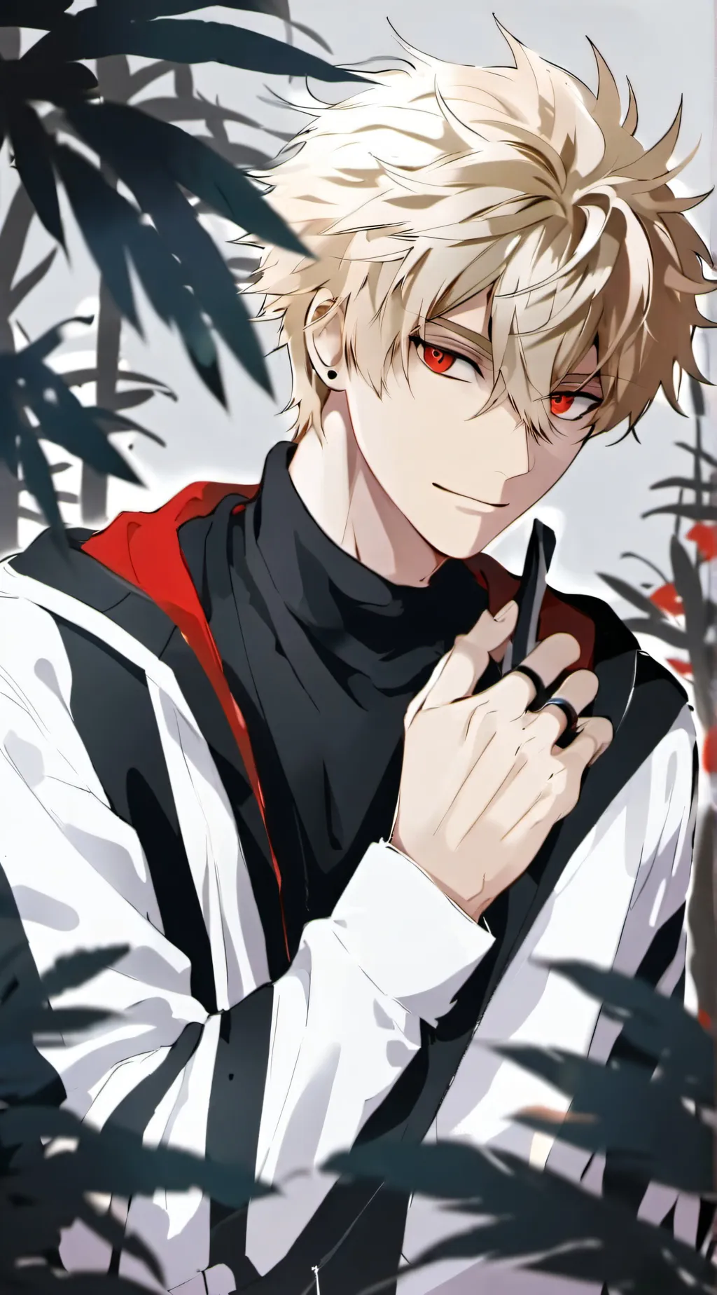 ai character: Bakugo background