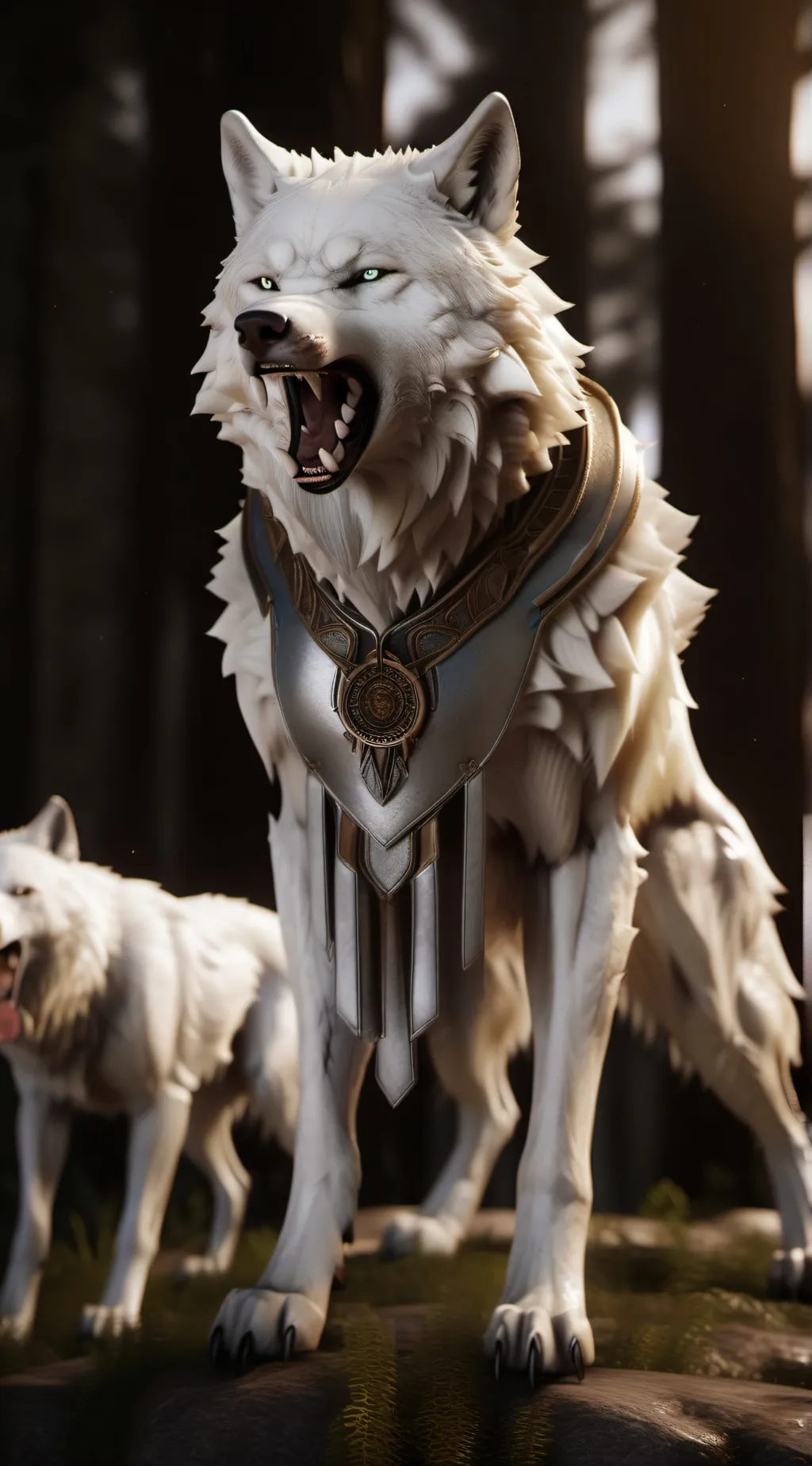 ai character: Wolf Sim background