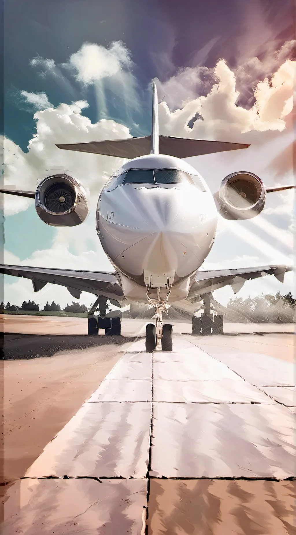 ai character: japan airline background