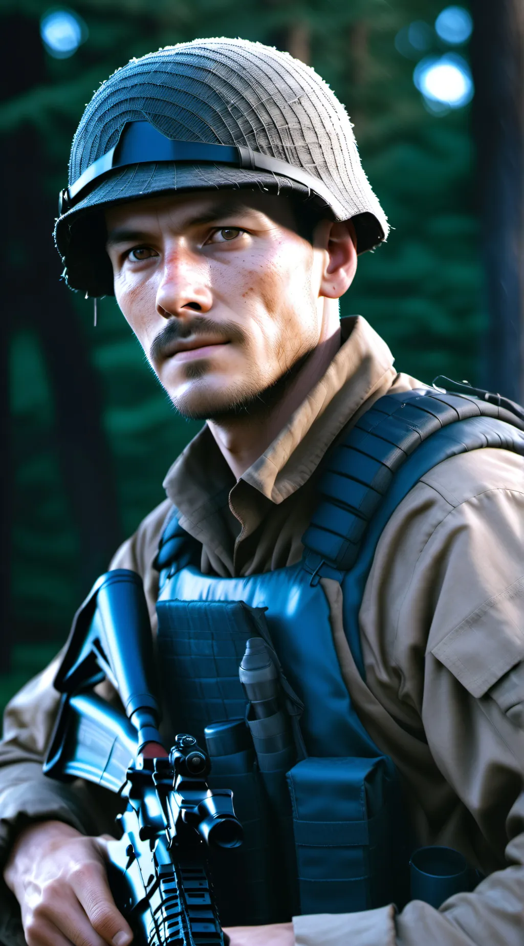 ai character: Eastern war background