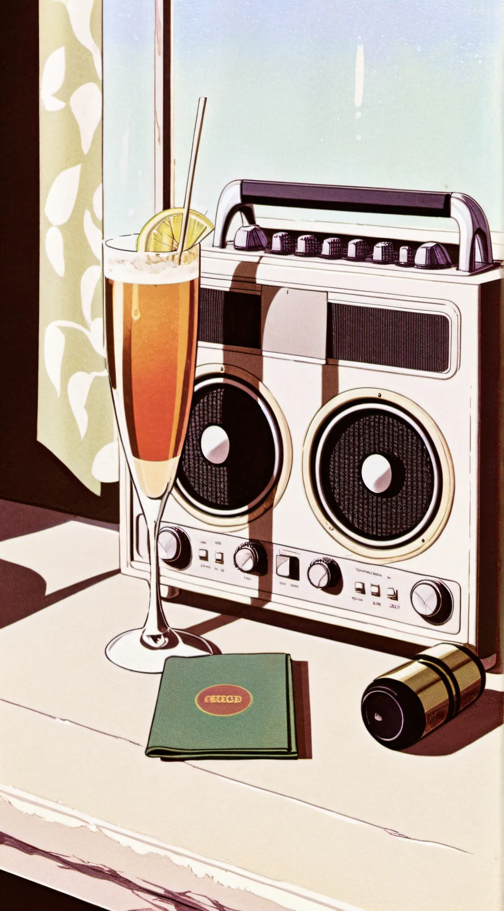 ai character: alastorxhusk background