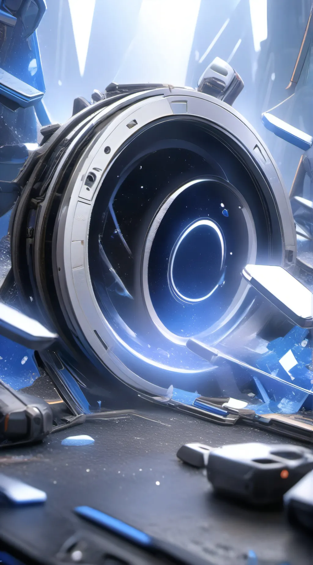 ai character: War in the  future background