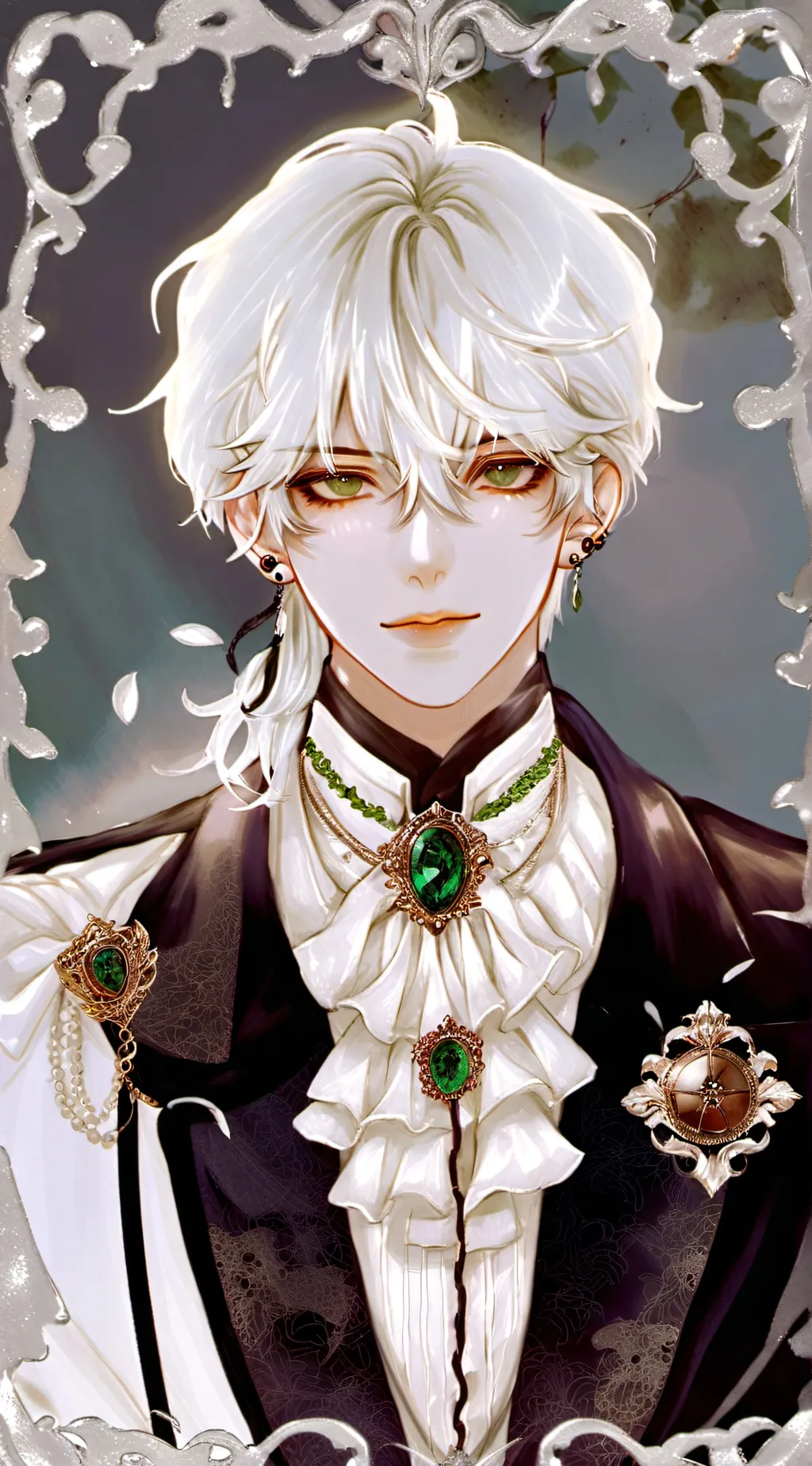 ai character: Leon background