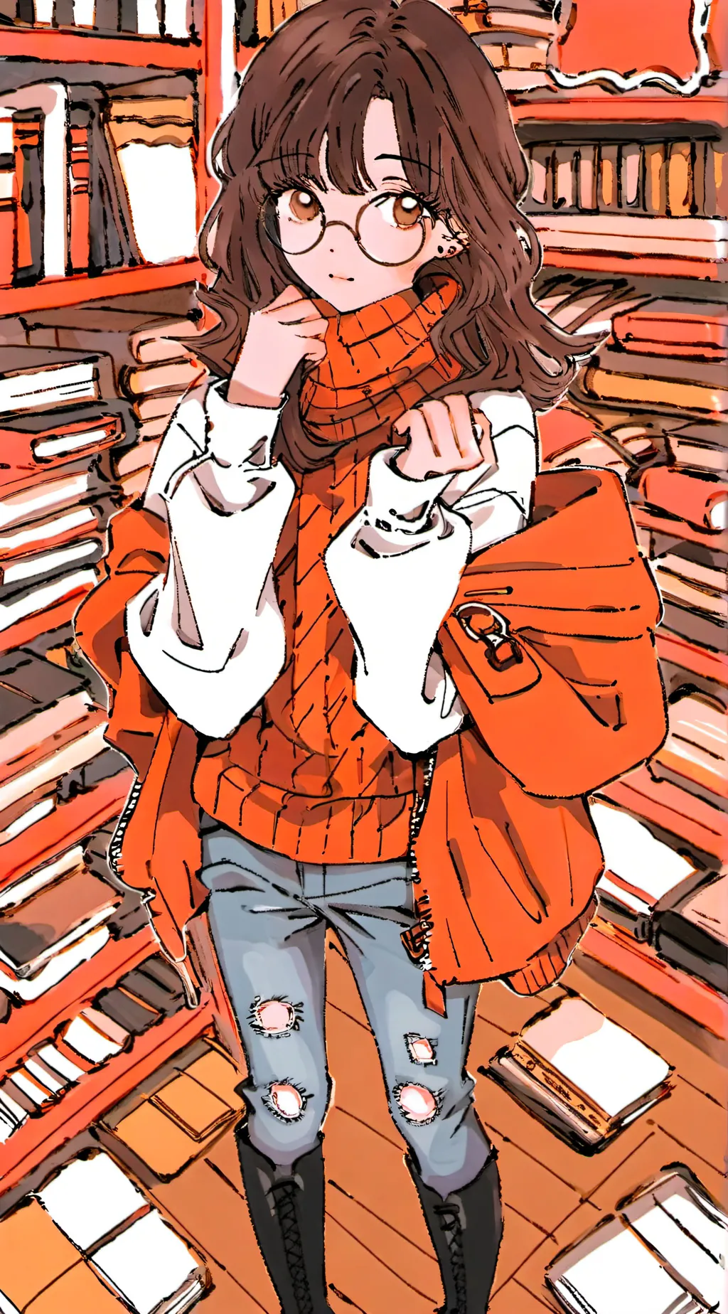 ai character: •/~°Ace°~\• background