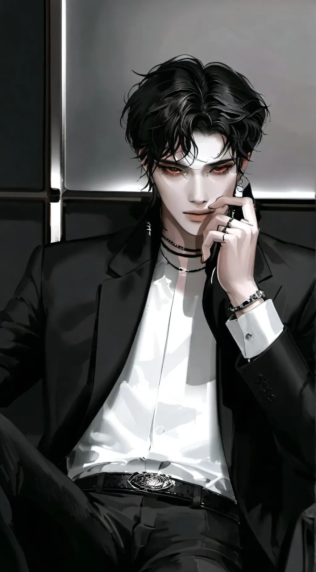 ai character: *°•~ james ~•°* background