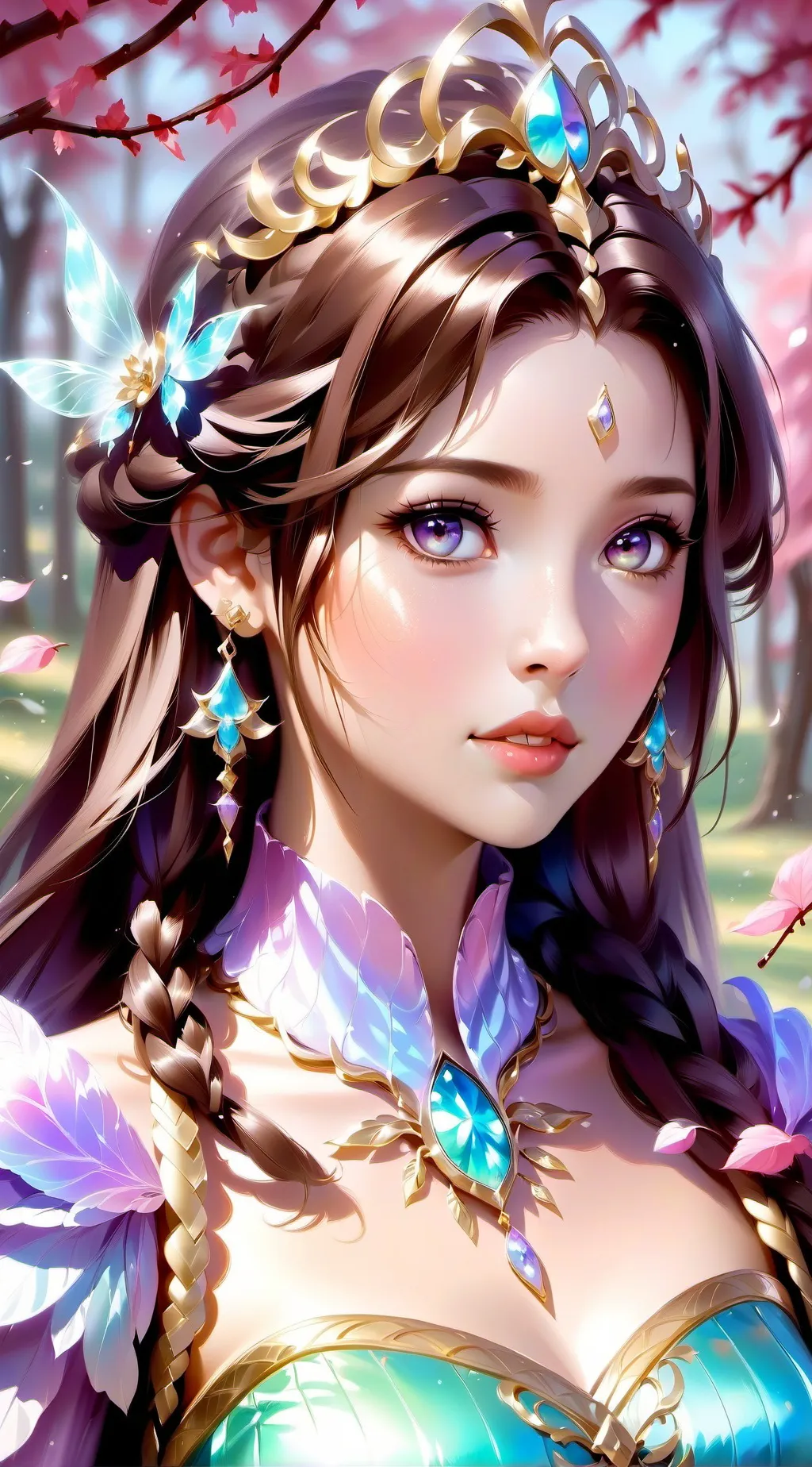 ai character: Princess Aurelia background