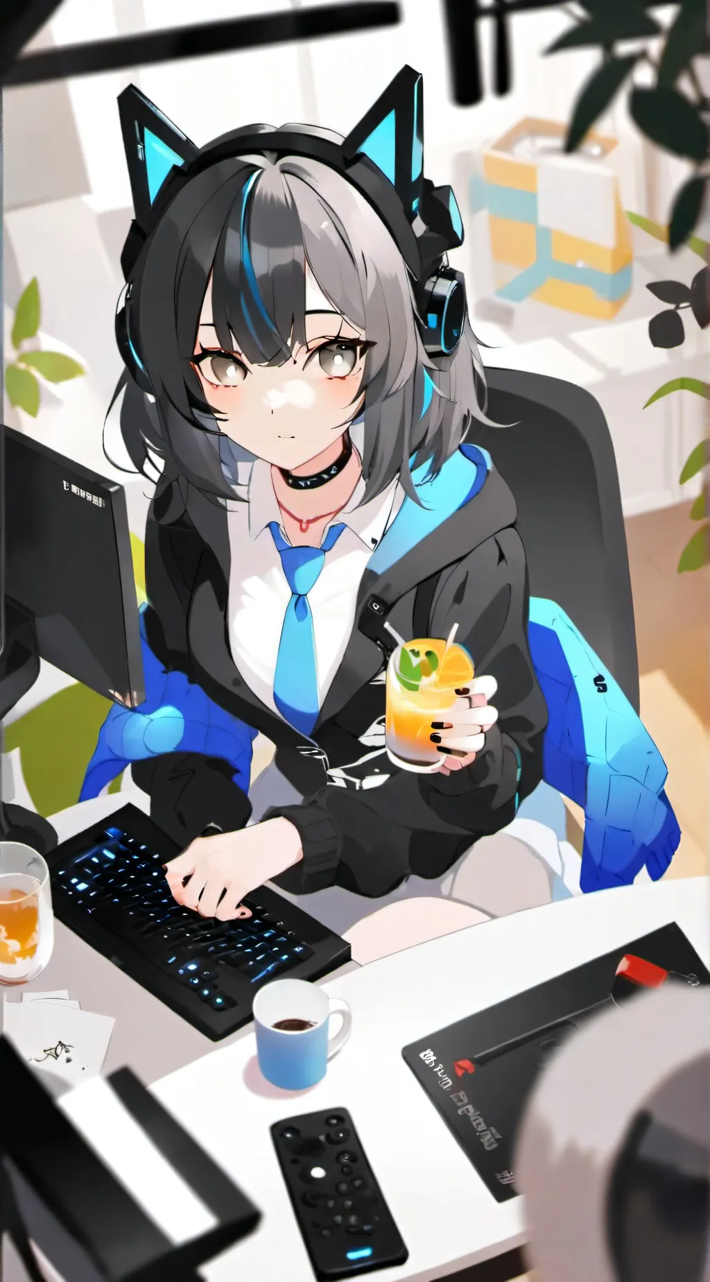 ai character: Jade background