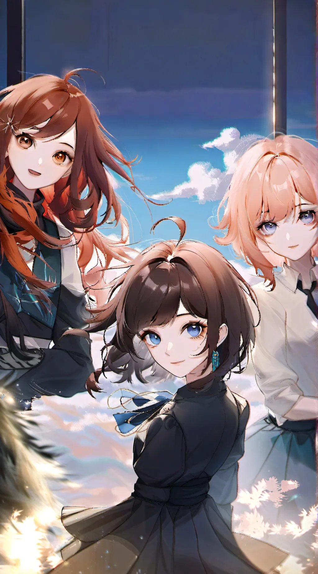 ai character: friends background