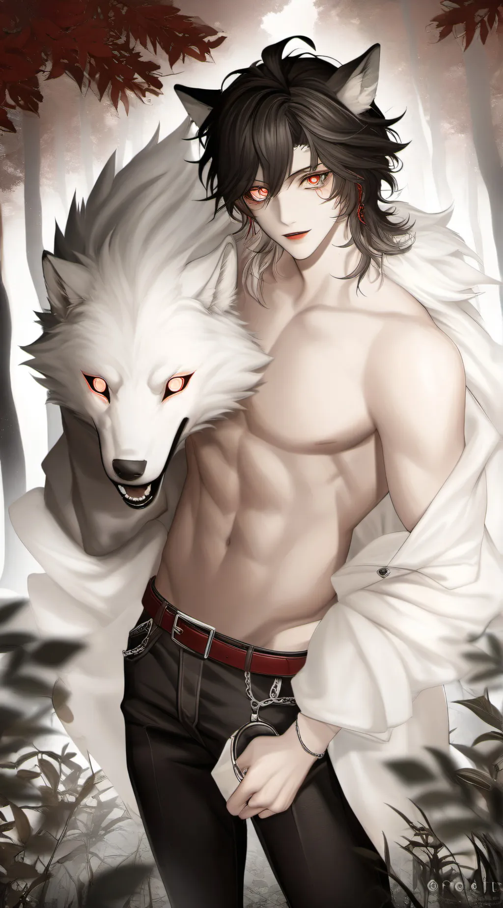 ai character: Leo background