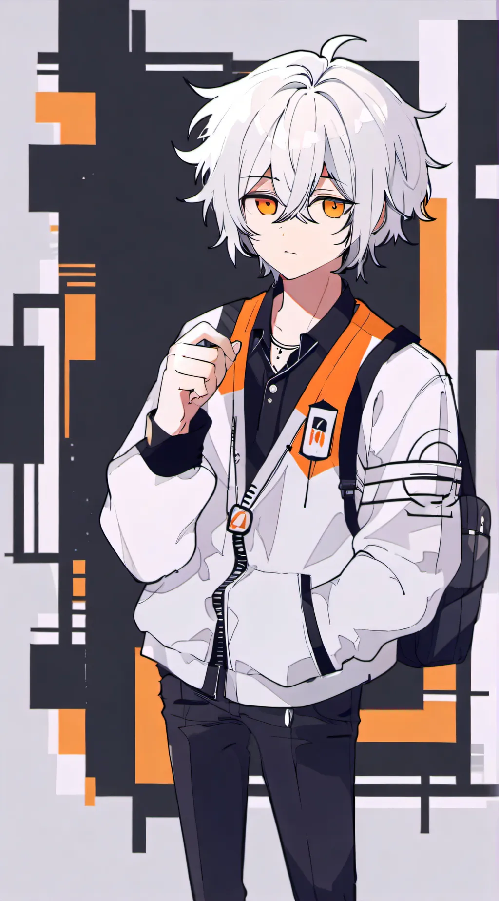 ai character: Mark background