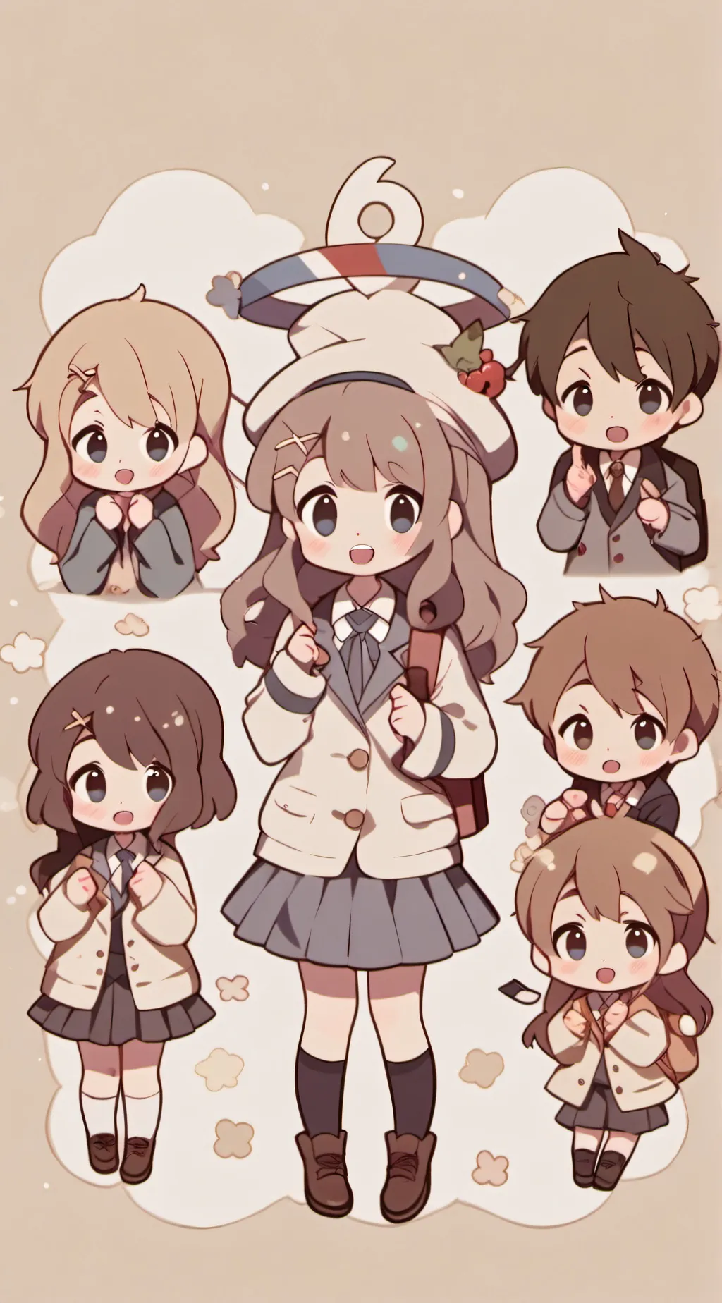 ai character: grade 6 students background