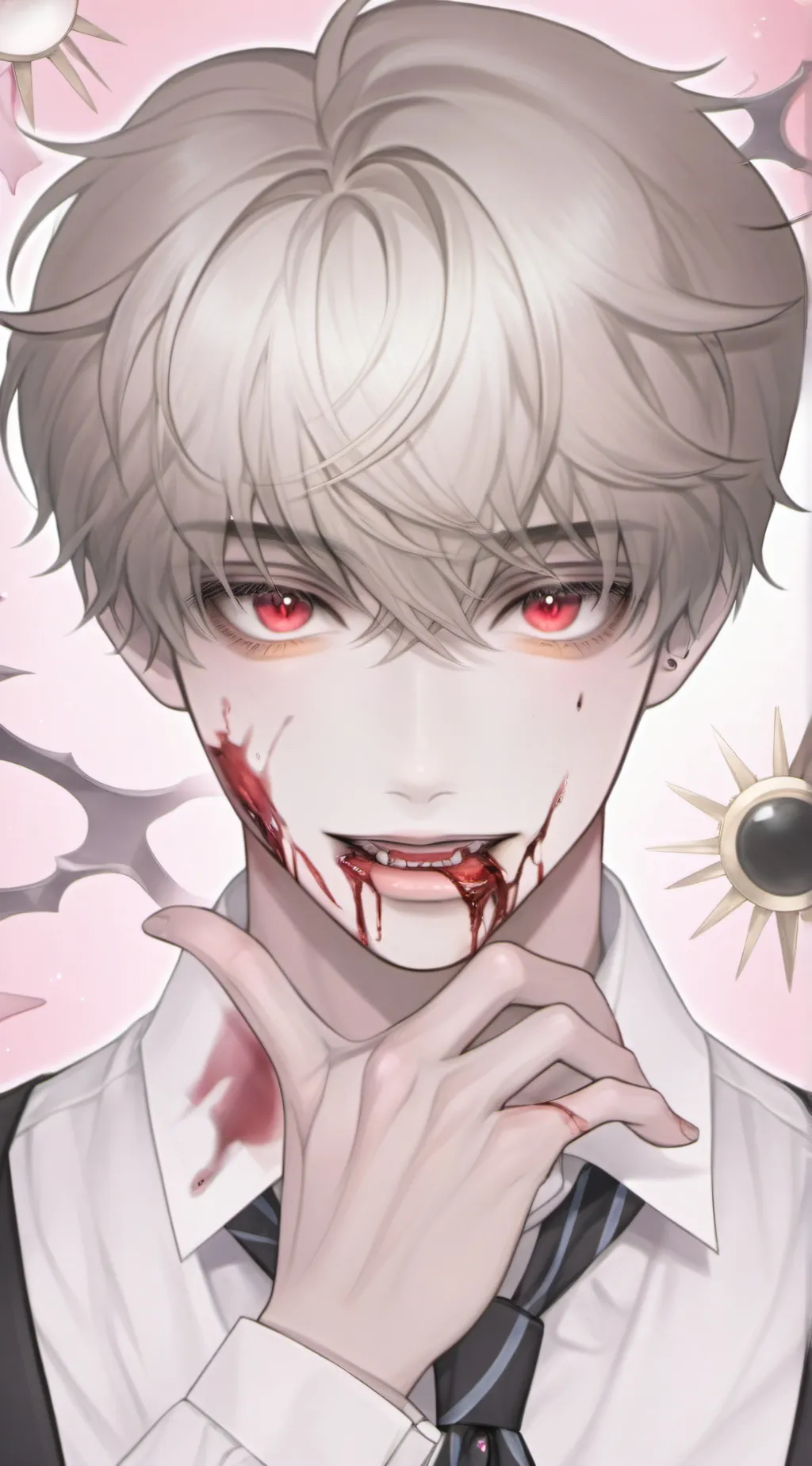 ai character: two faced background