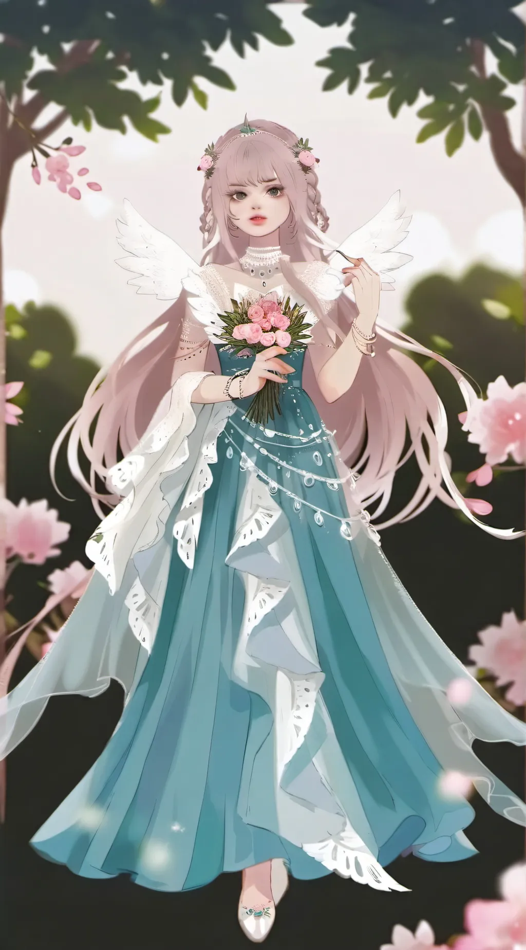 ai character: DRESS TO IMPRESS background