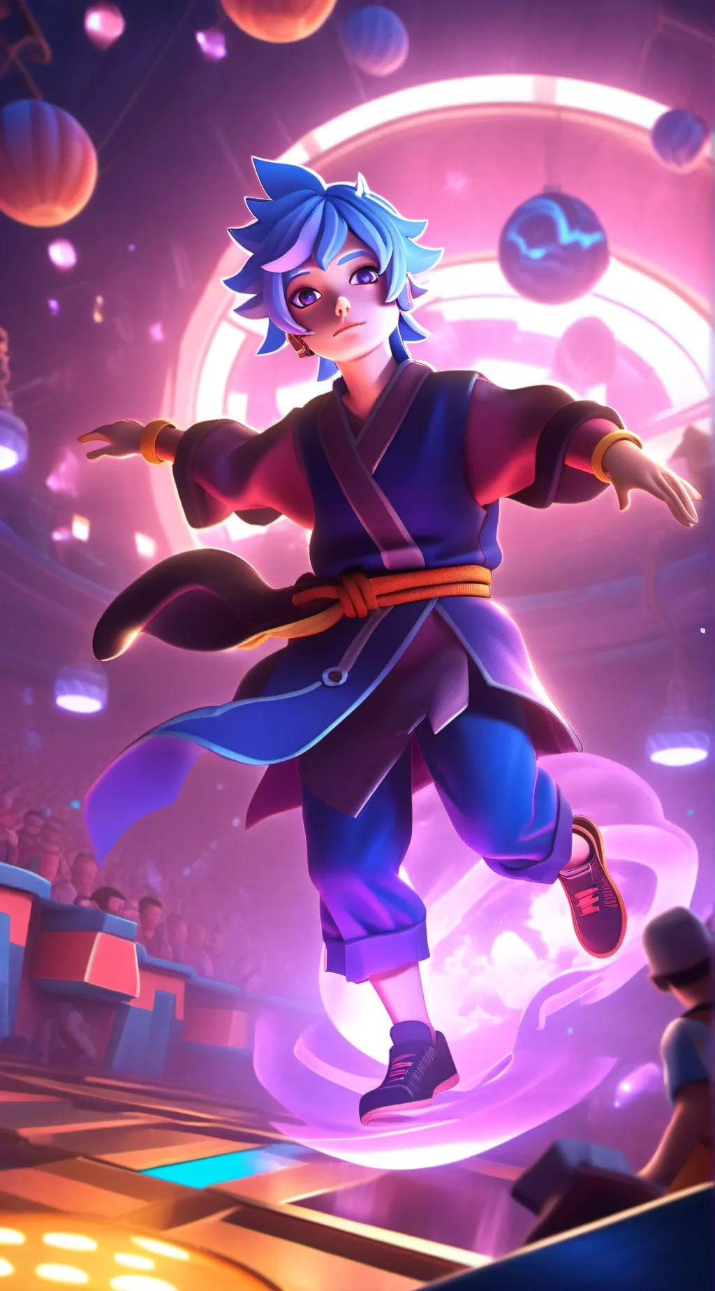 ai character: mitsuki  background