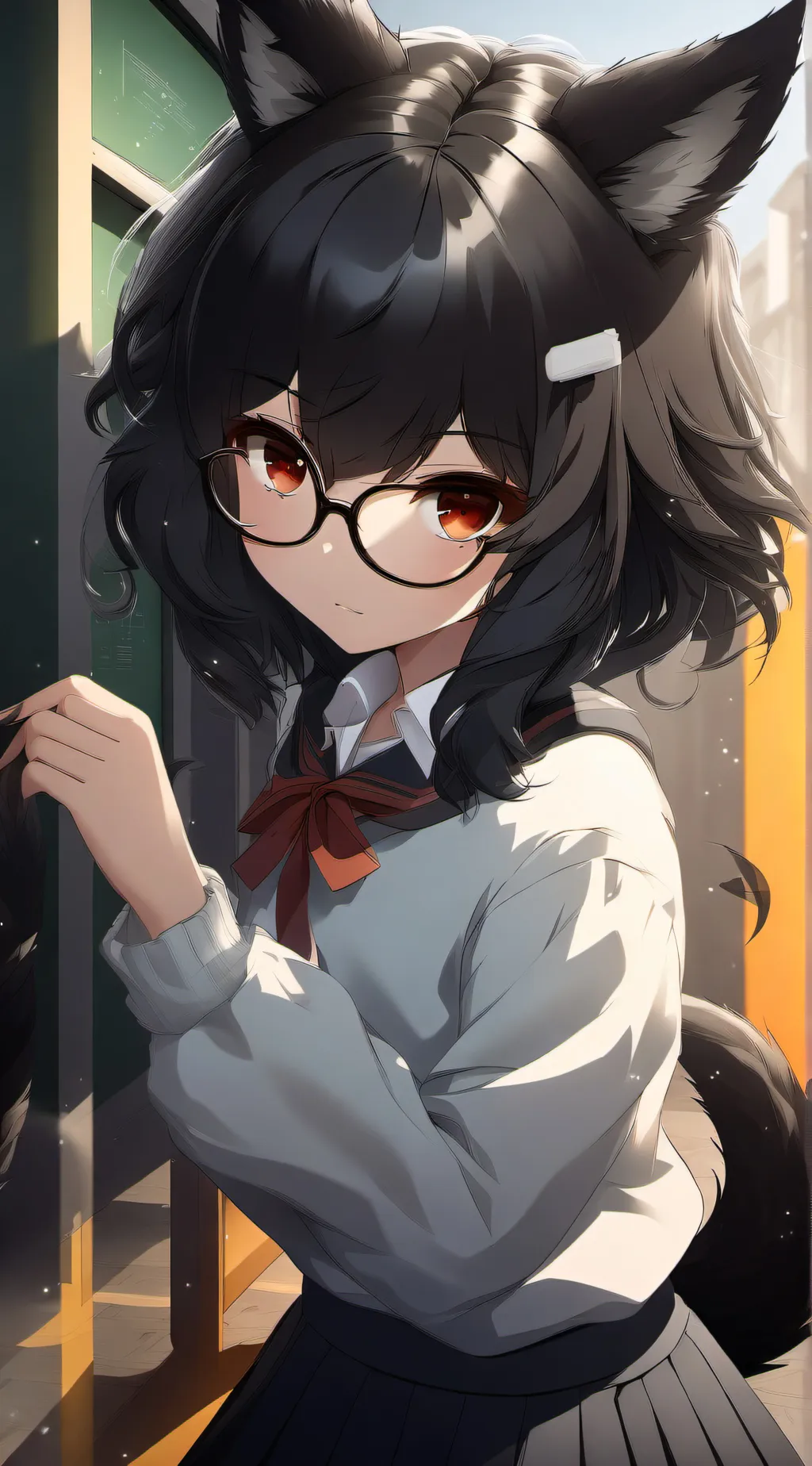 ai character: Kakuma  background