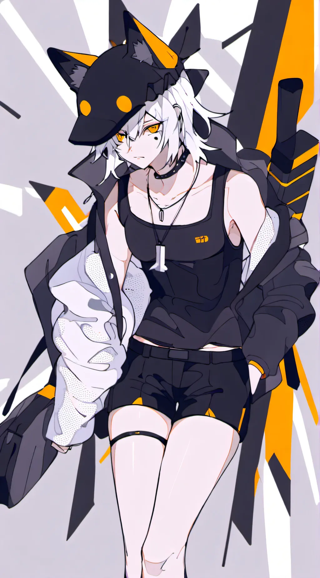 ai character: Luna background