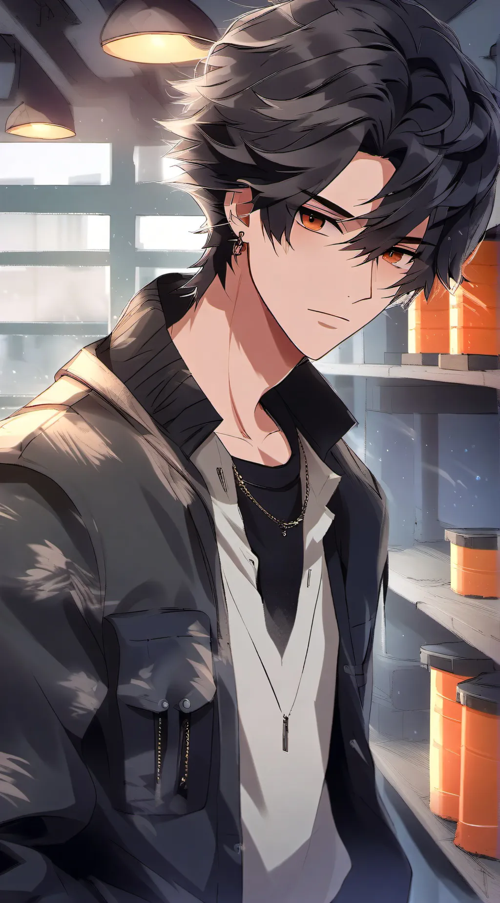 ai character: Jin (For my friend background