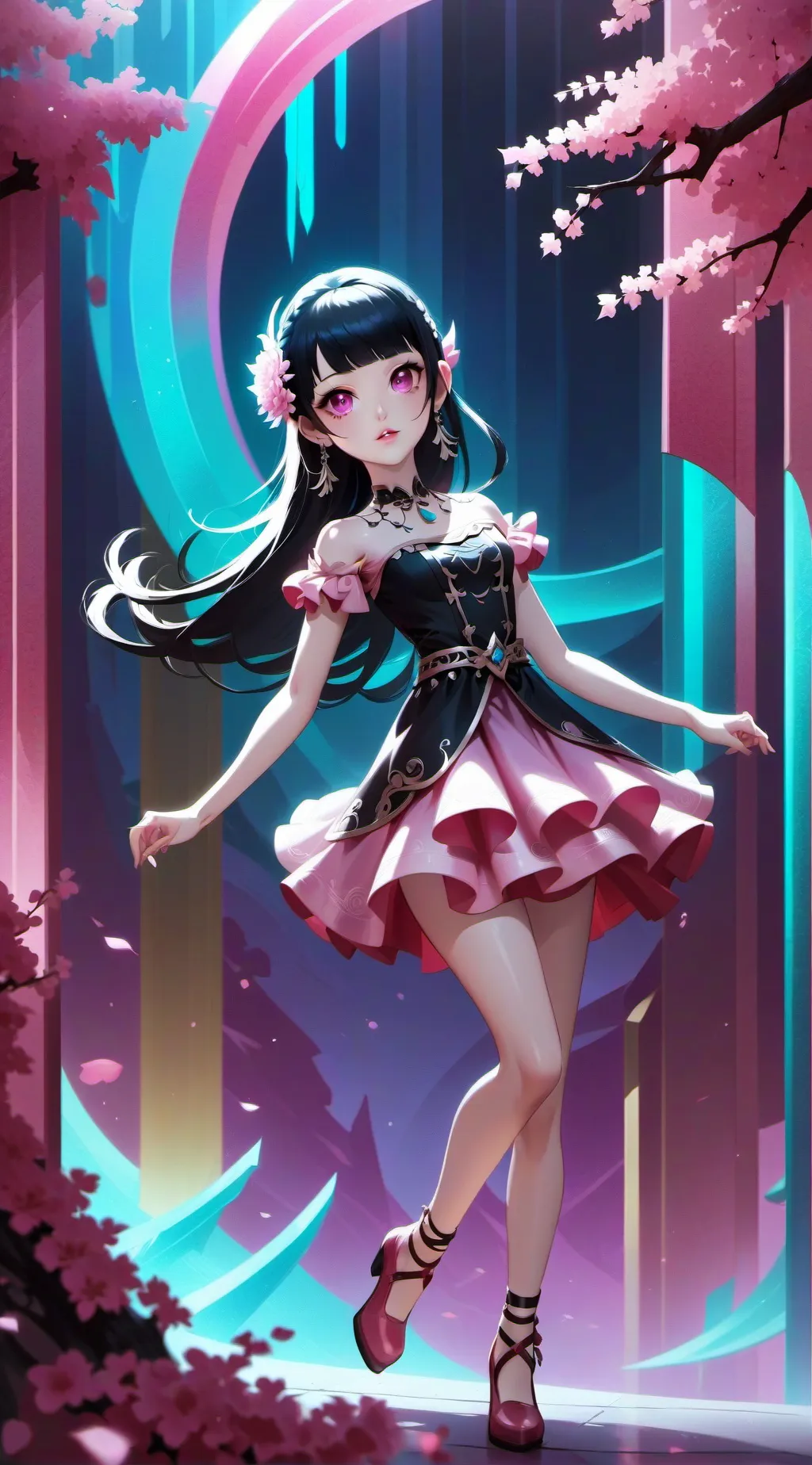 ai character: Blackout  background