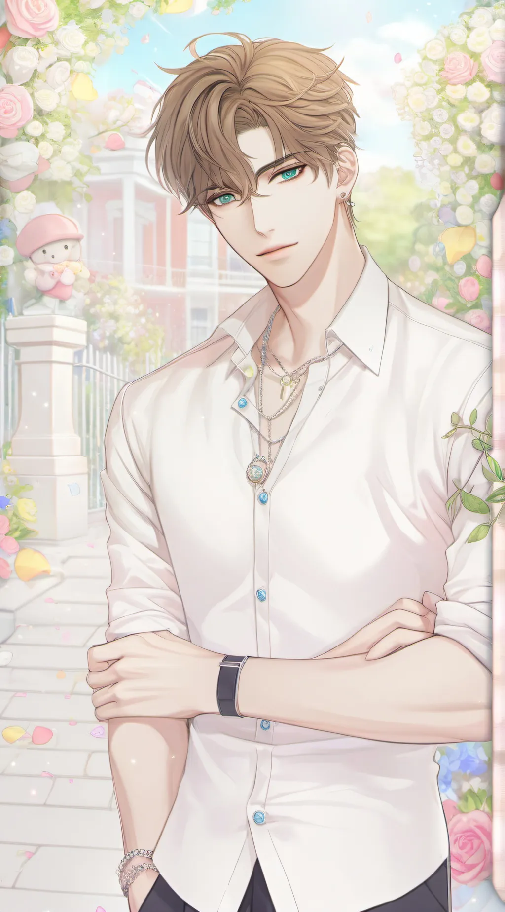 ai character: Aron background