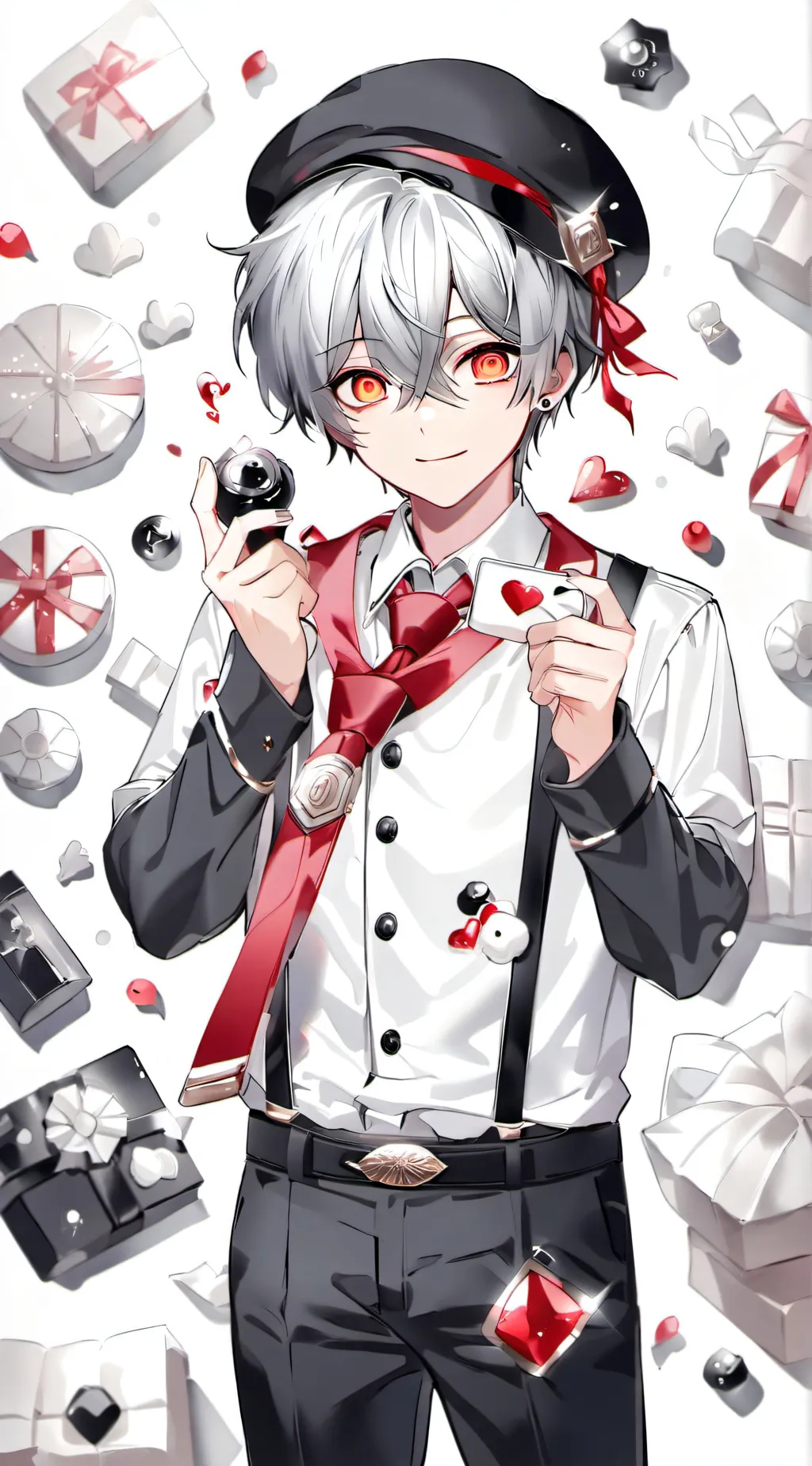 ai character:  Talk to someone. background