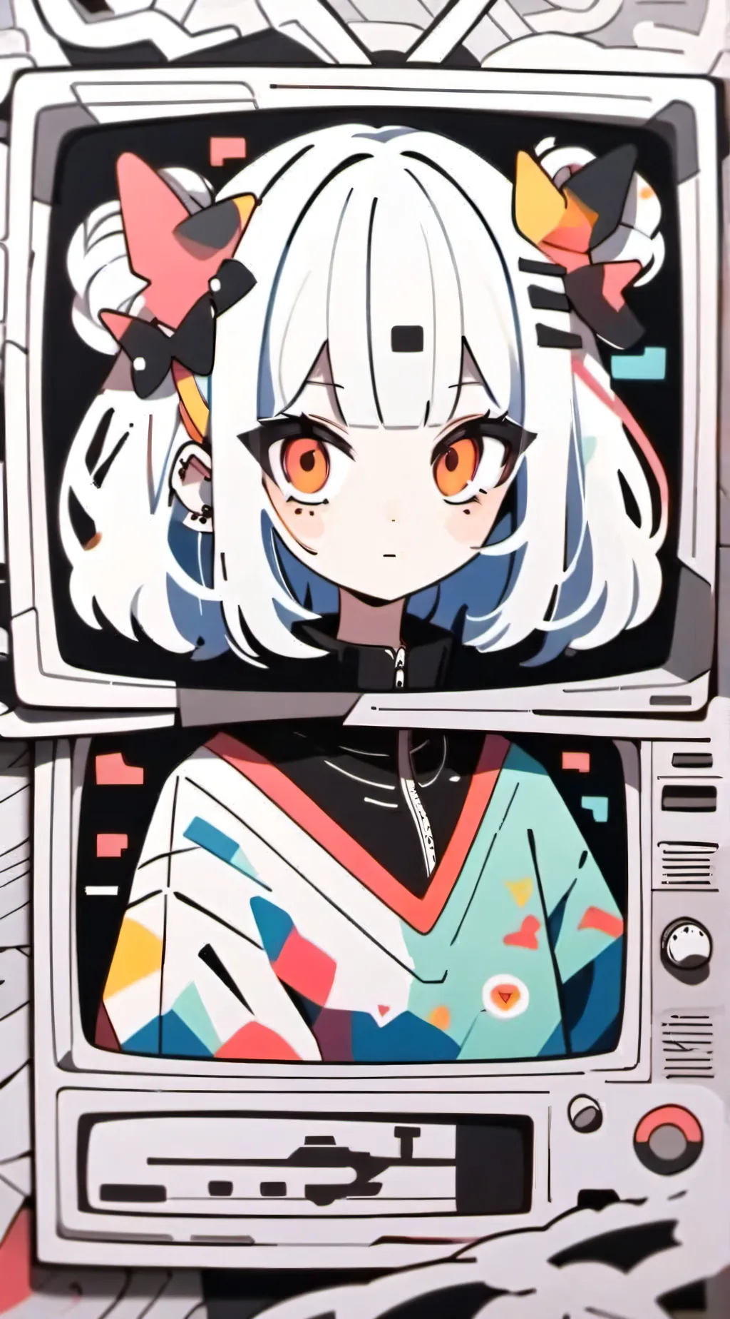 ai character: Tv girl background