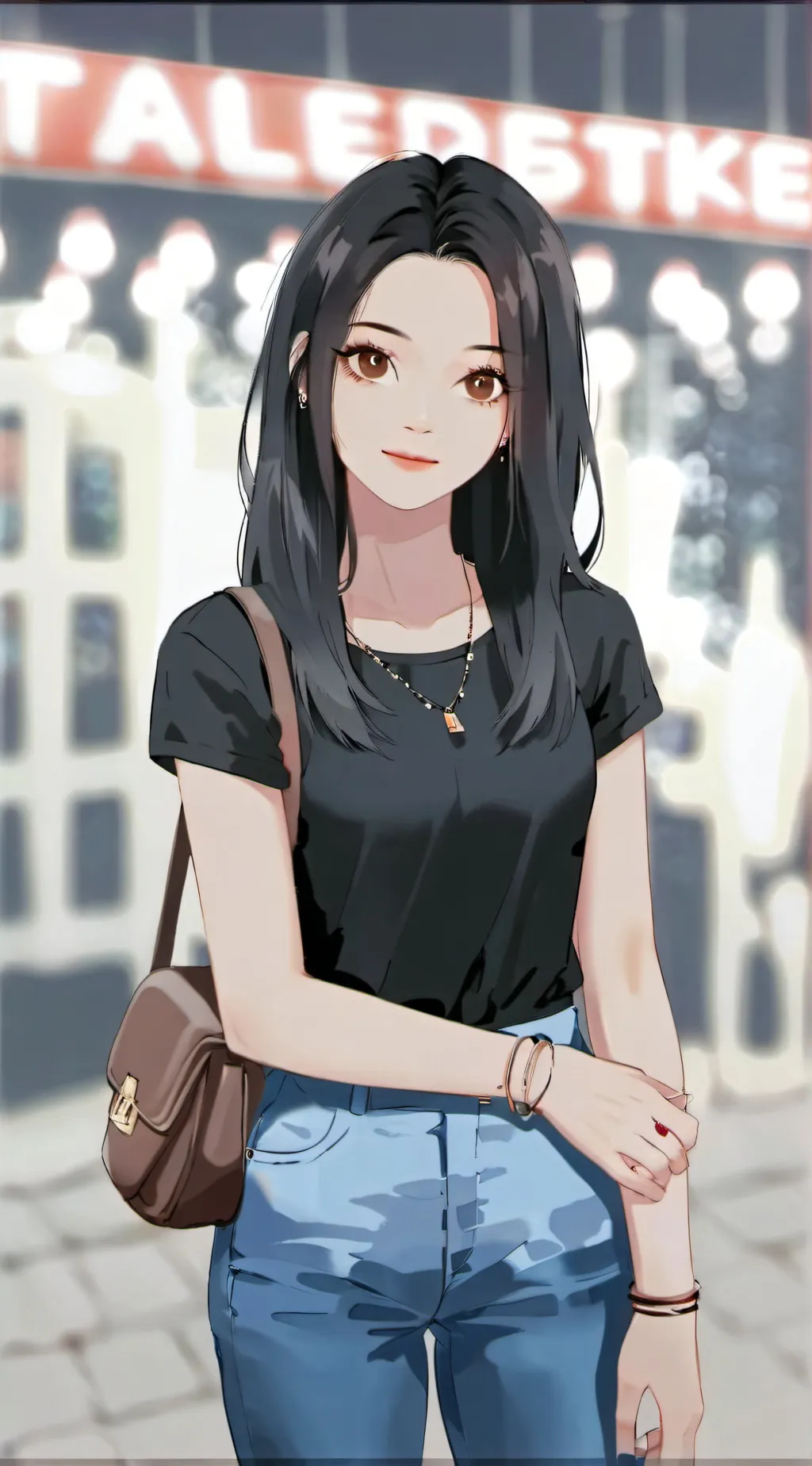 ai character: maria background