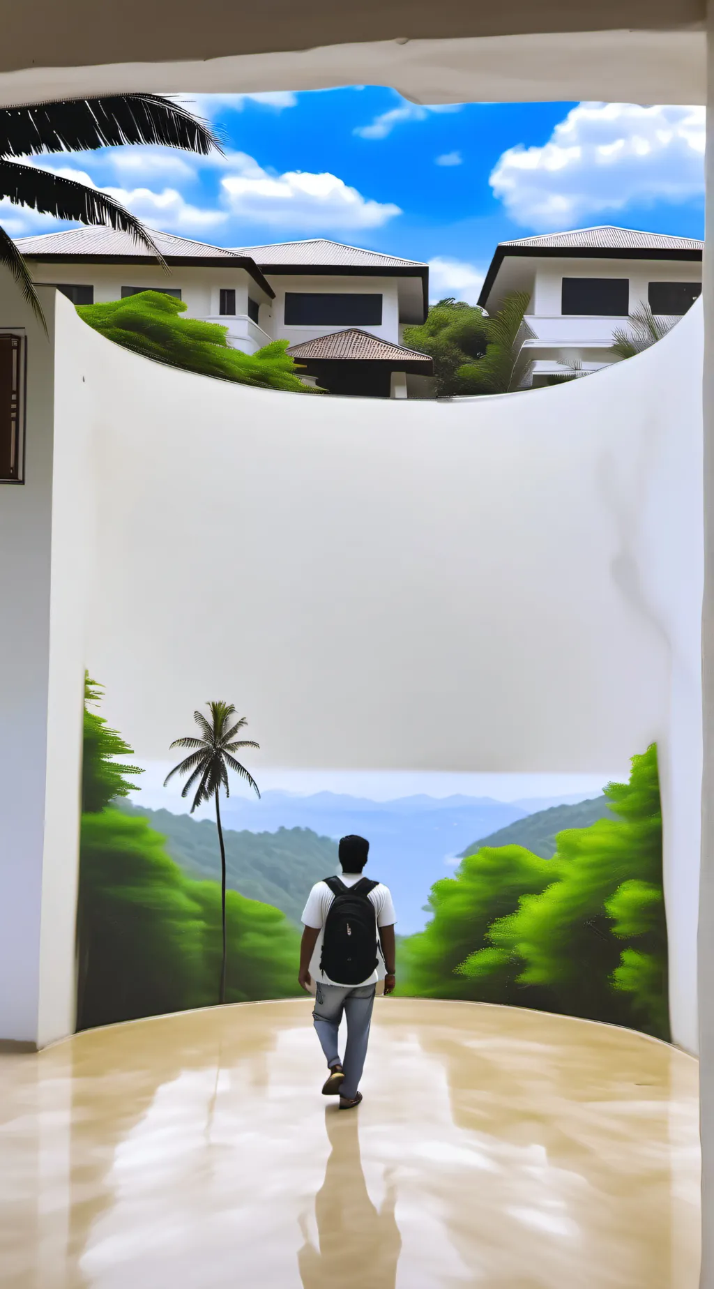 ai character: Jamine aki artz background