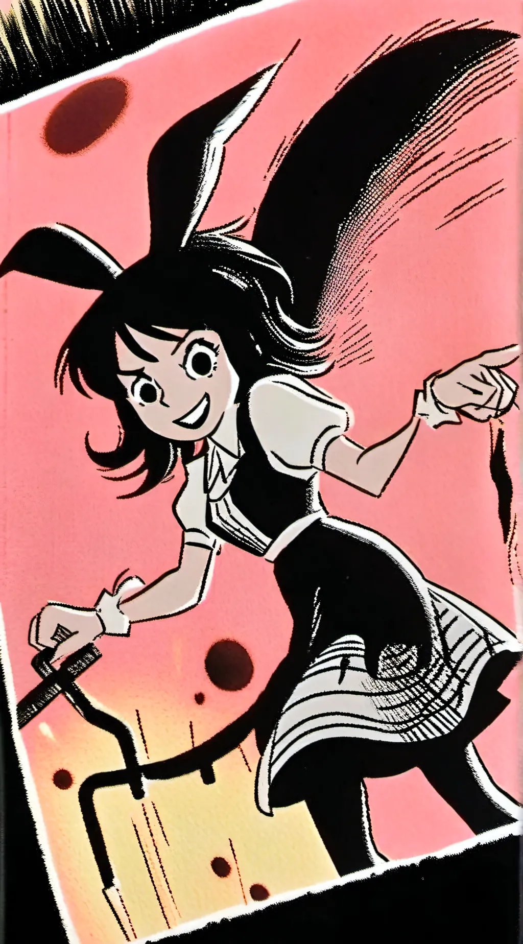 ai character: álice angel background