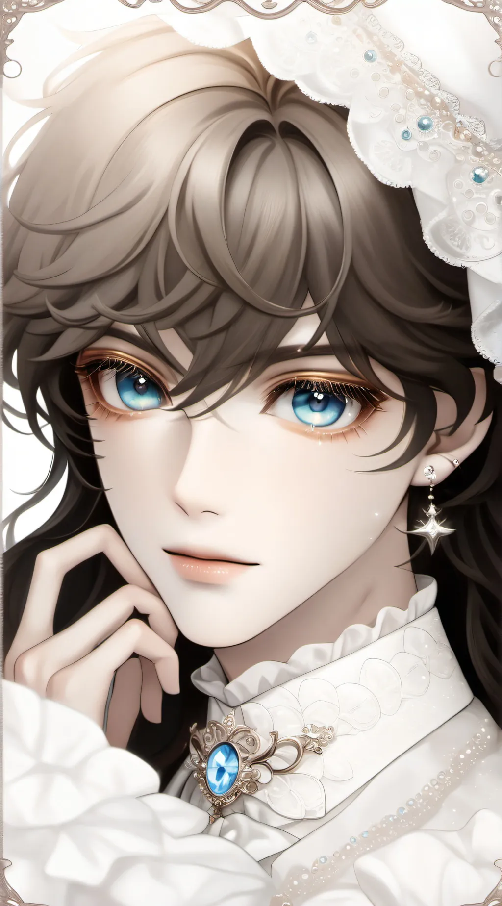 ai character: Pretty pretty  background