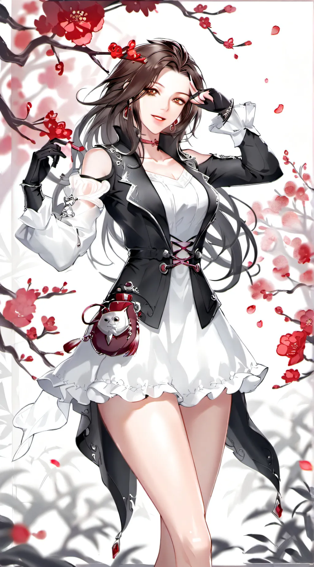 ai character: Naomi  background