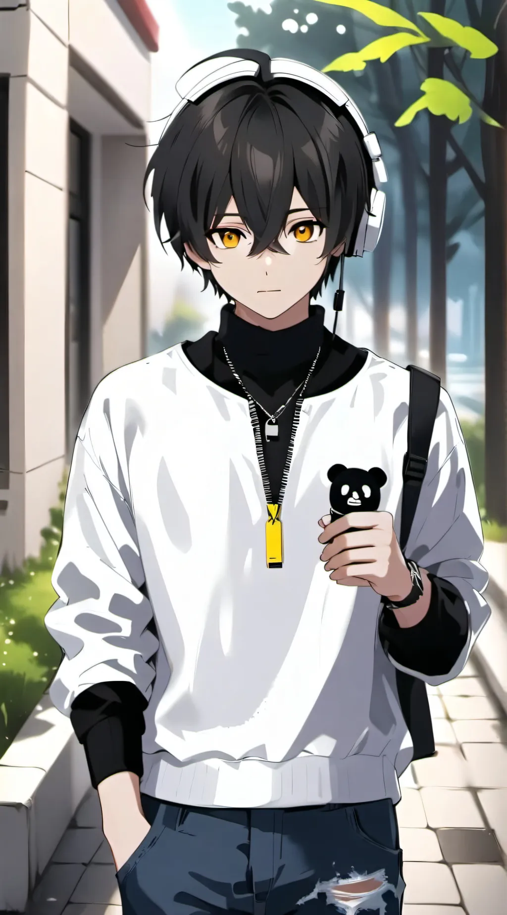 ai character: mikey background