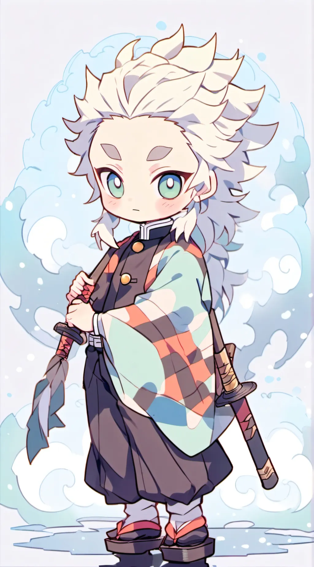 ai character: DS PICK ME GIRL background