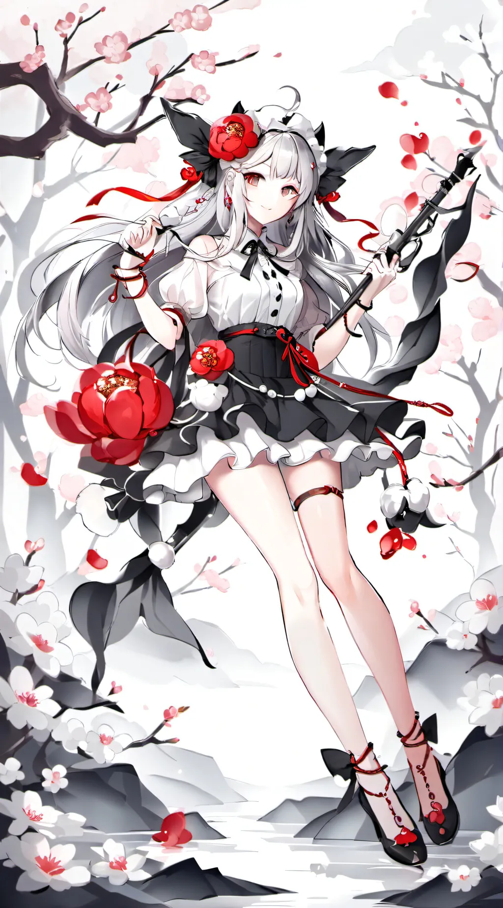 ai character: Luna background