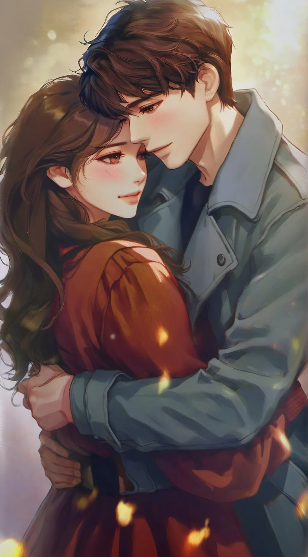 ai character: our hearts  background