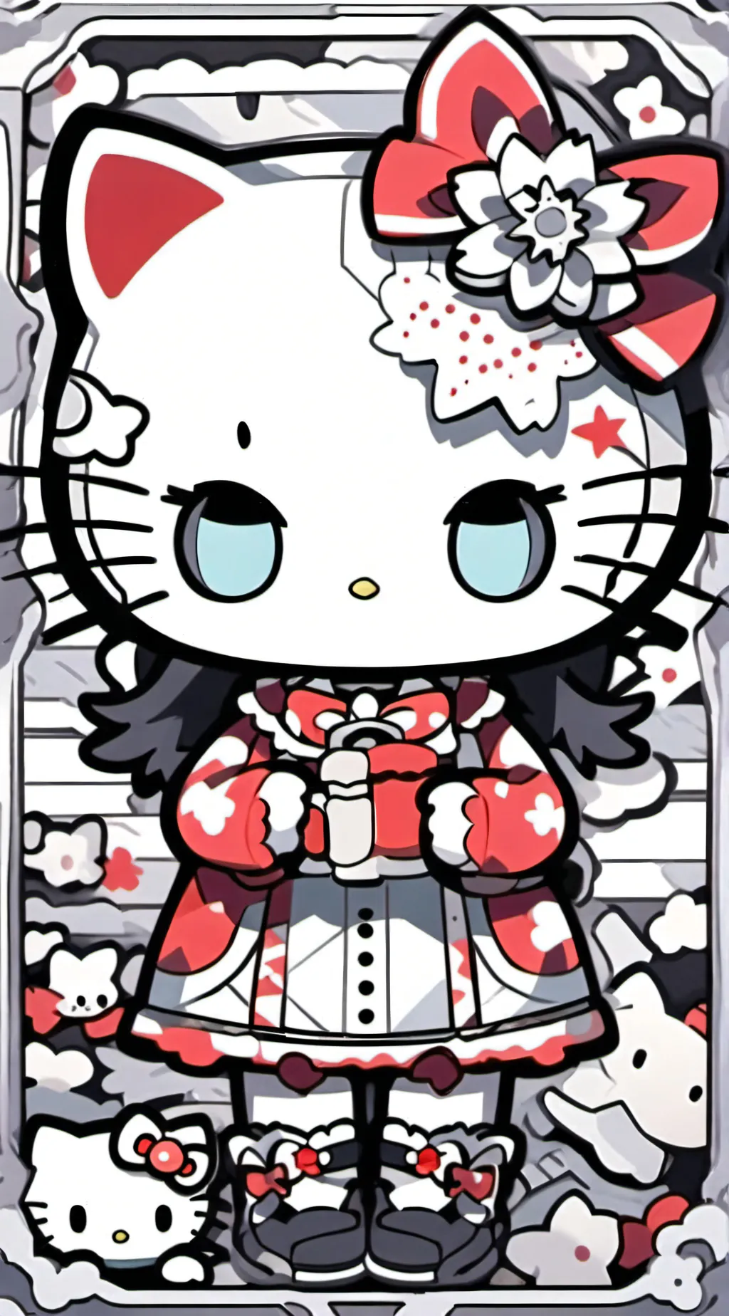 ai character: Uzi doorman background