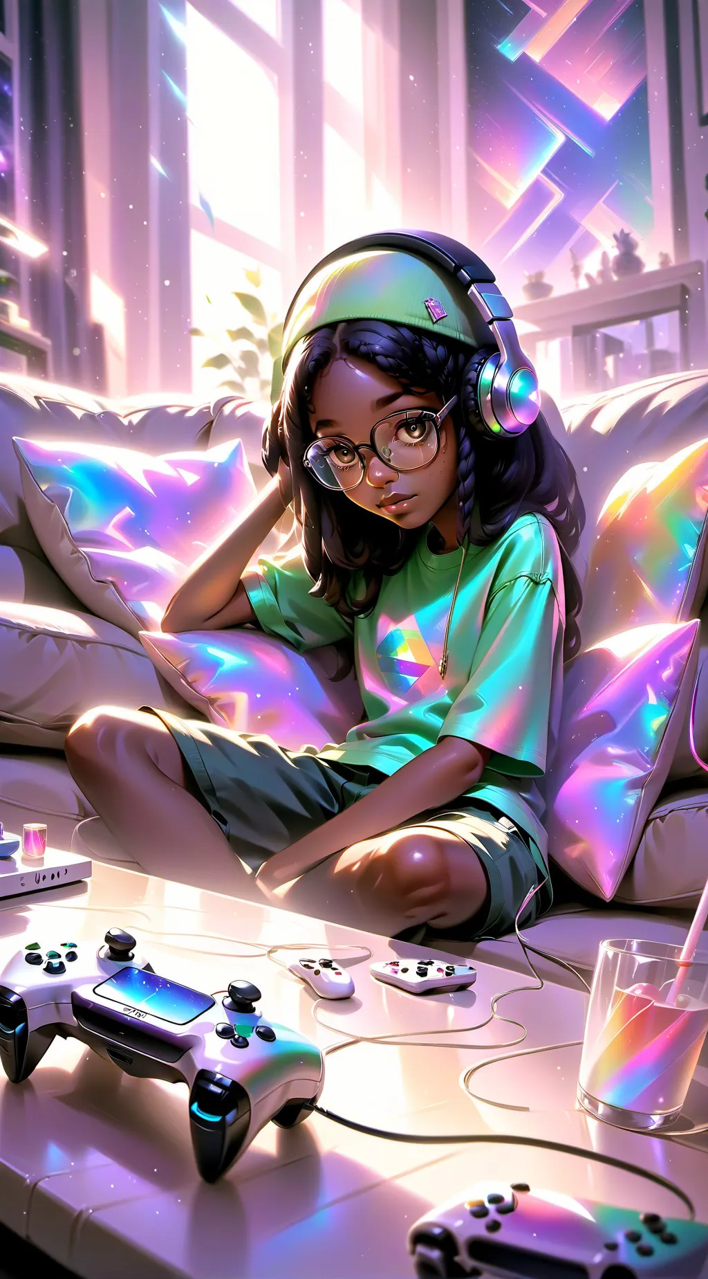 ai character: mean dad background