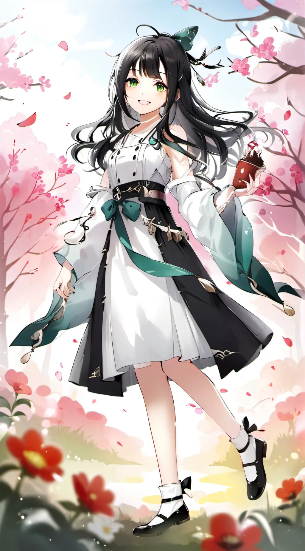 ai character: hashira  background