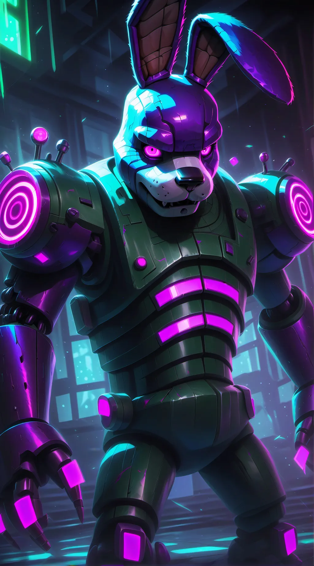 ai character: spintrap background