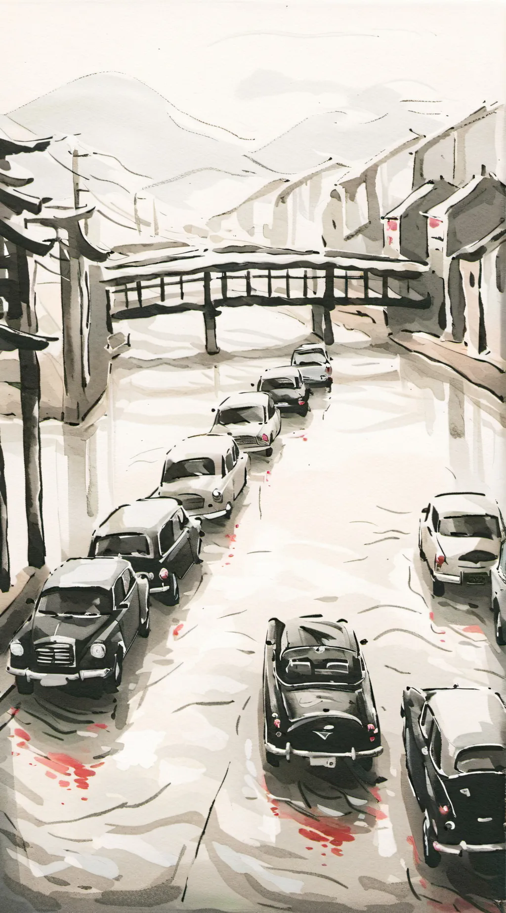 ai character: Traffic  background