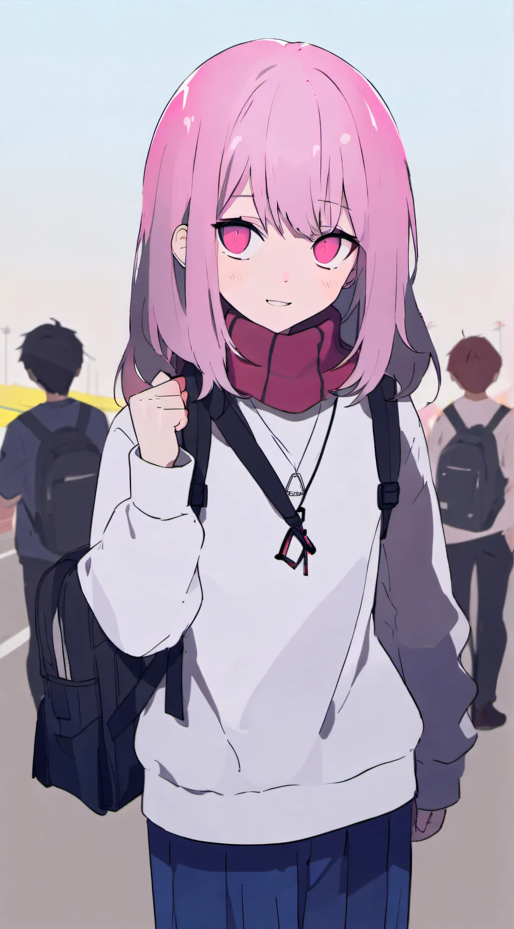 ai character: field trip background