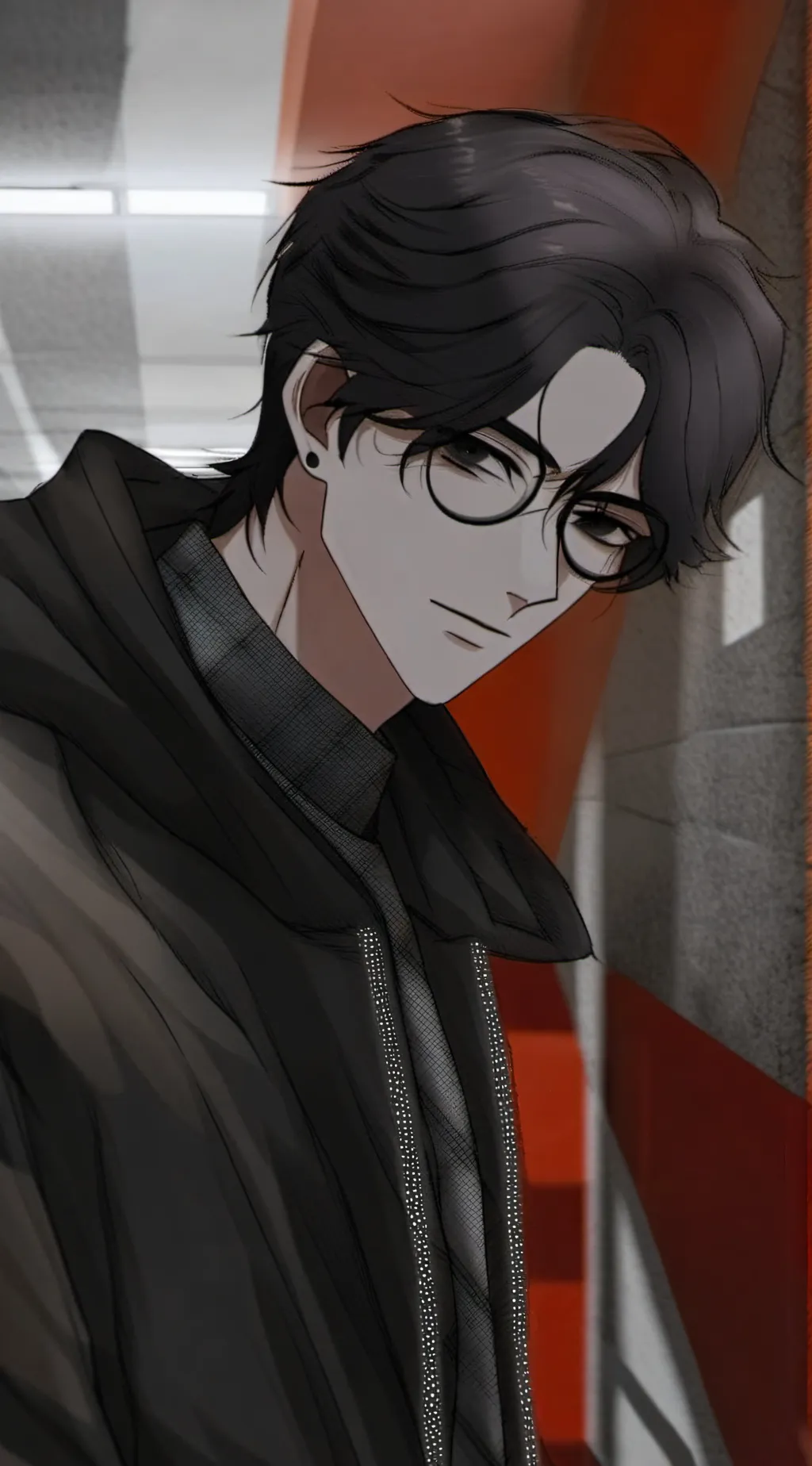 ai character: Mark background