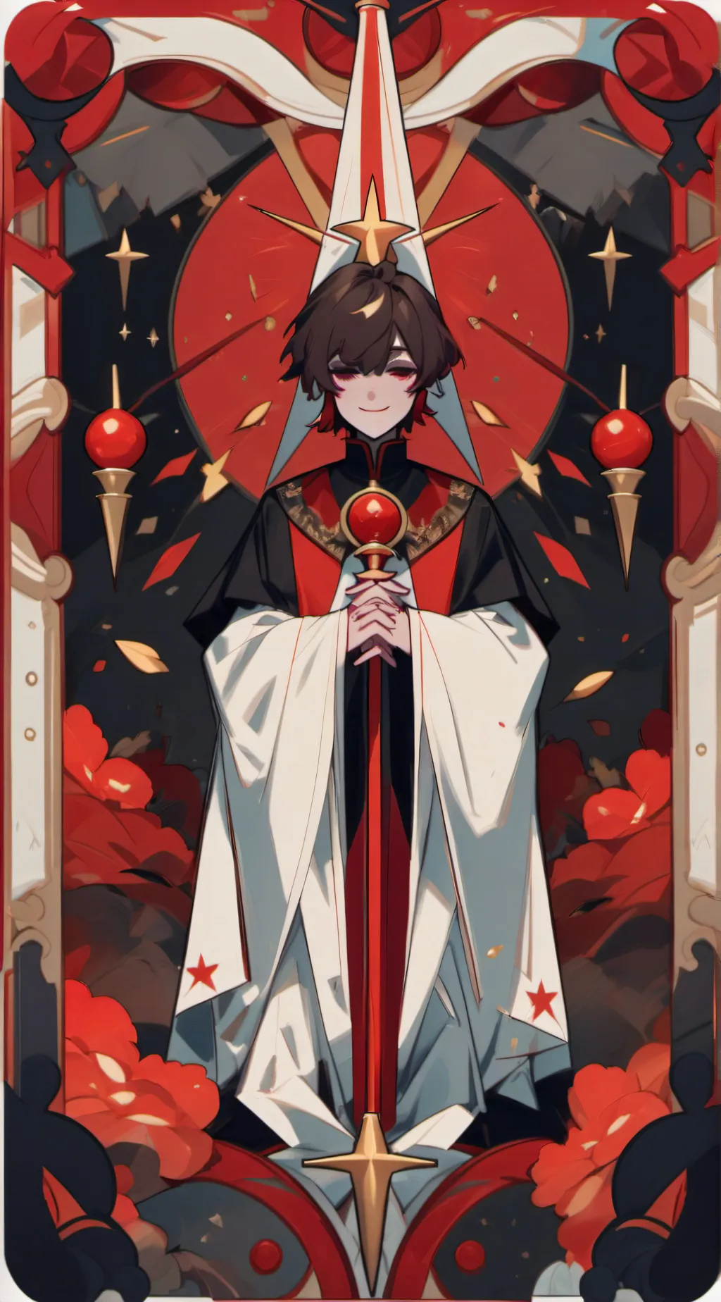 ai character: Enemies to lovers background