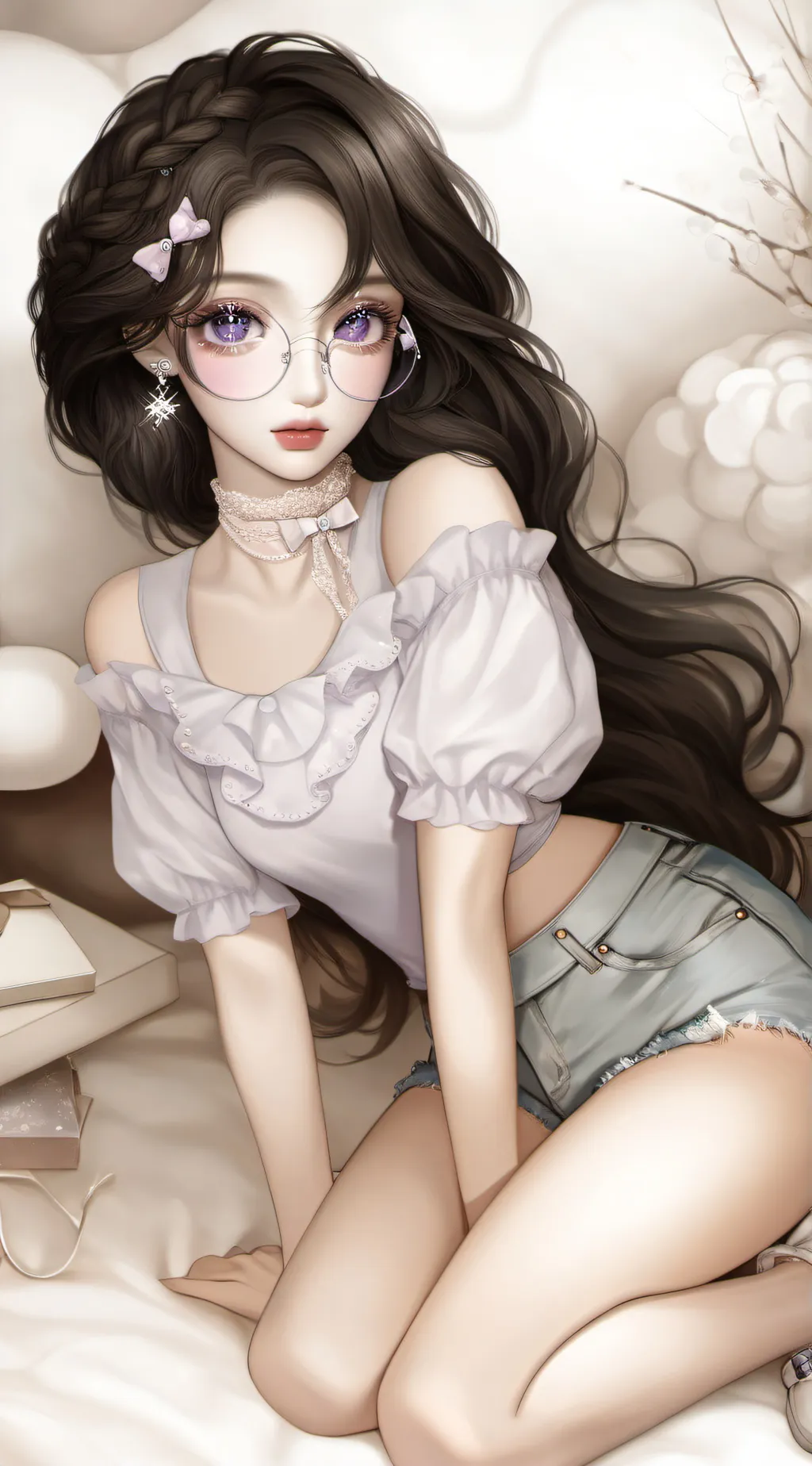 ai character: Elysia background