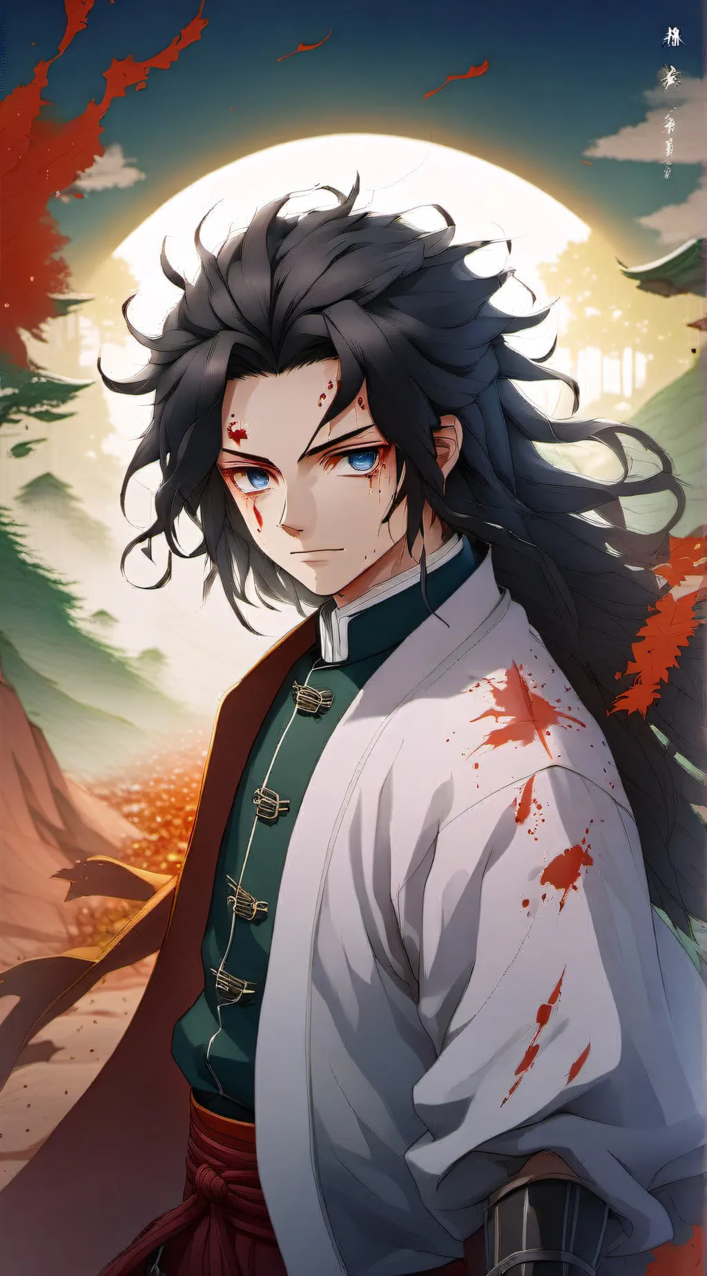 ai character: гию background