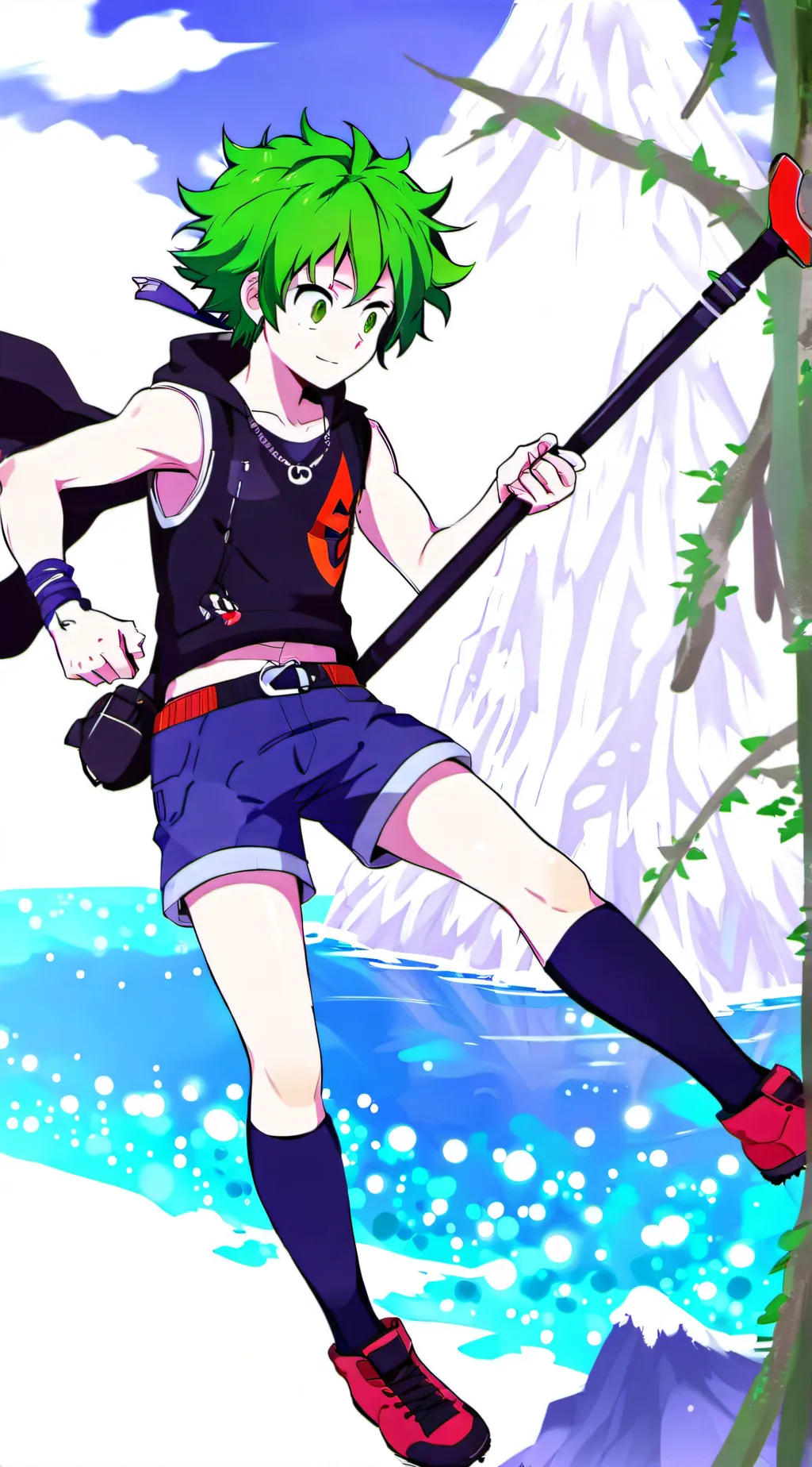 ai character: mha 🤣 background