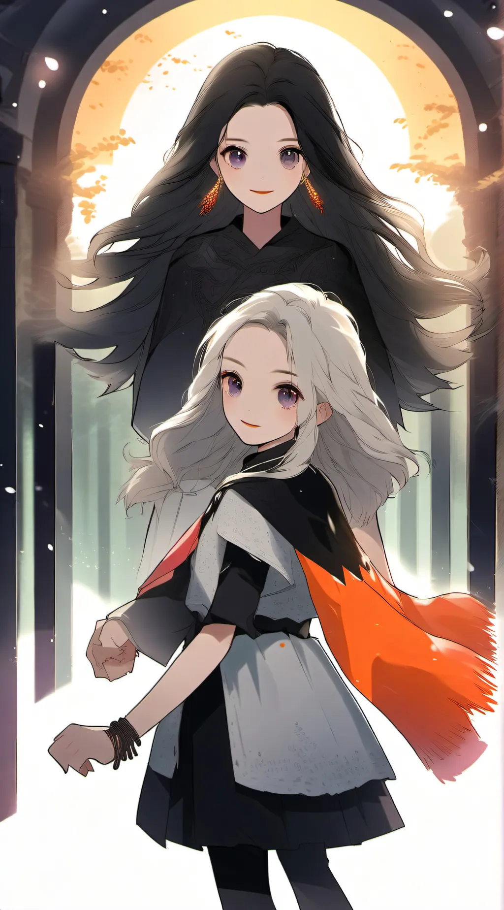 ai character: maddle background